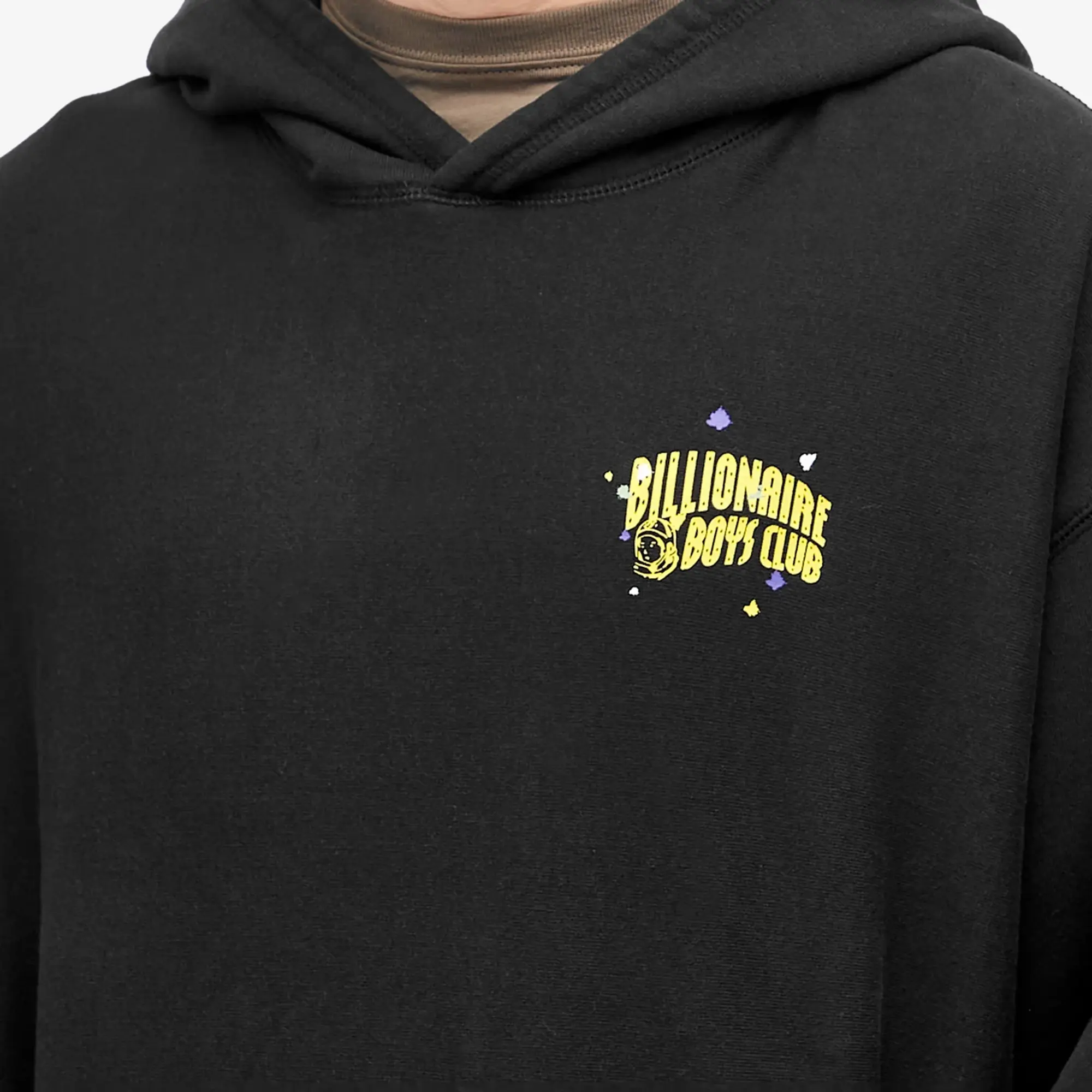 Billionaire Boys Club Men's Oversized Arch Logo Hoodie Black