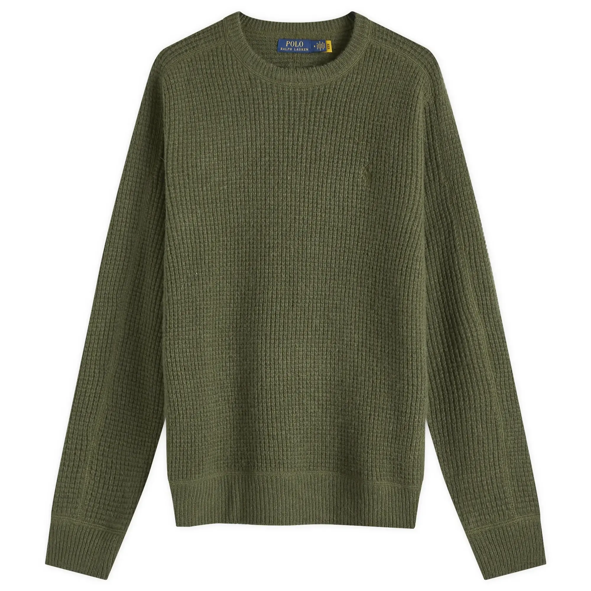 Polo Ralph Lauren Men's Waffle Knit Sweater New Olive