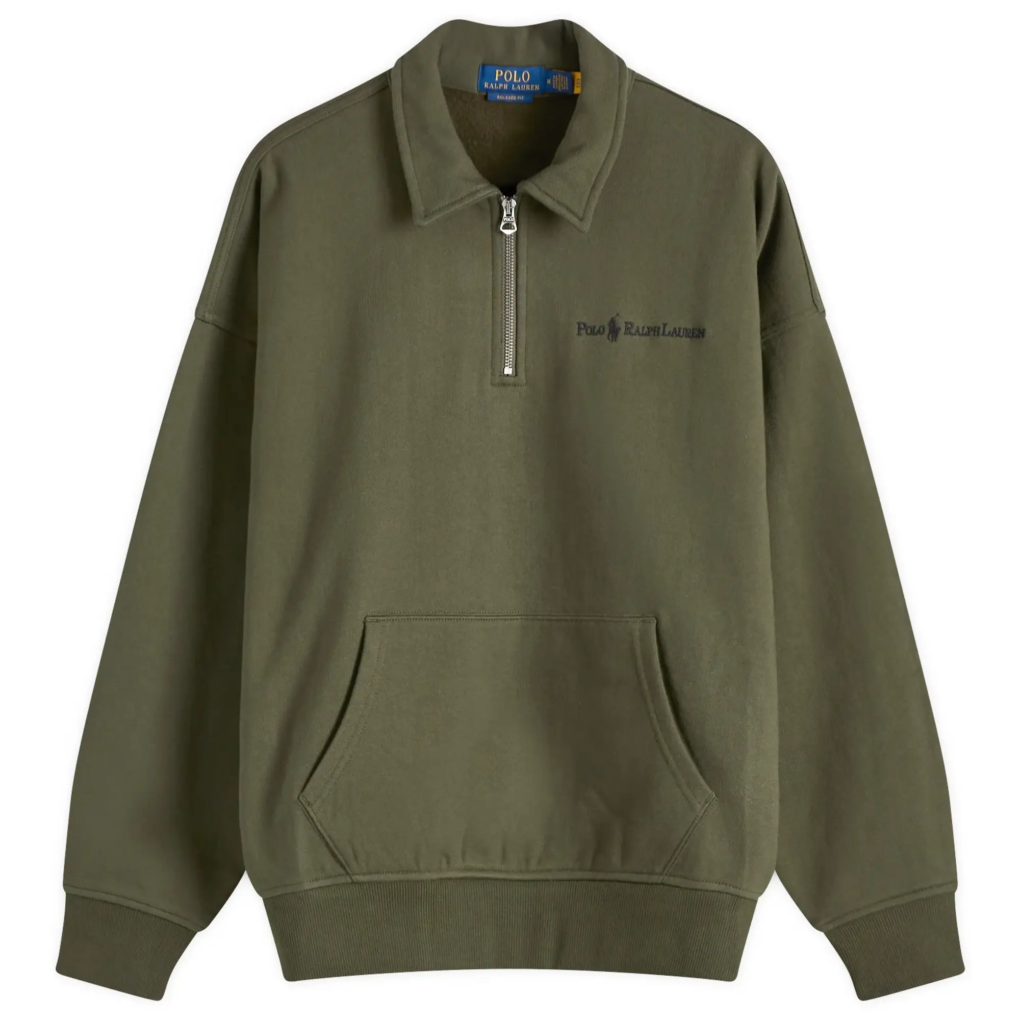 Polo Ralph Lauren Men's Heavyweight Quarter Zip Sweatshirt Armadillo