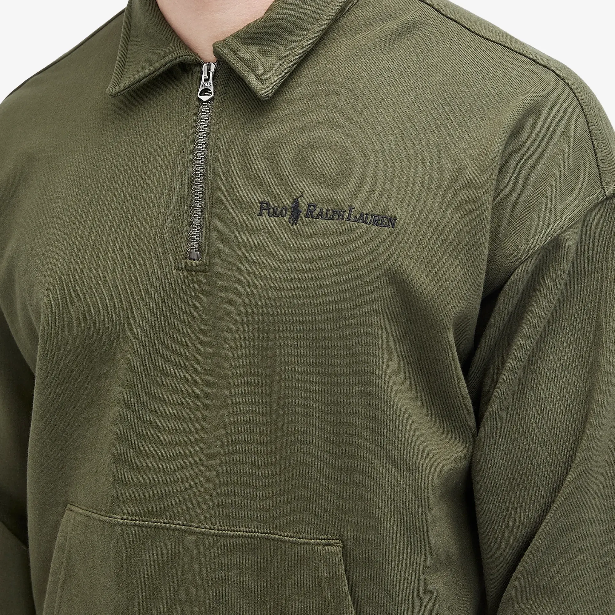 Polo Ralph Lauren Men's Heavyweight Quarter Zip Sweatshirt Armadillo