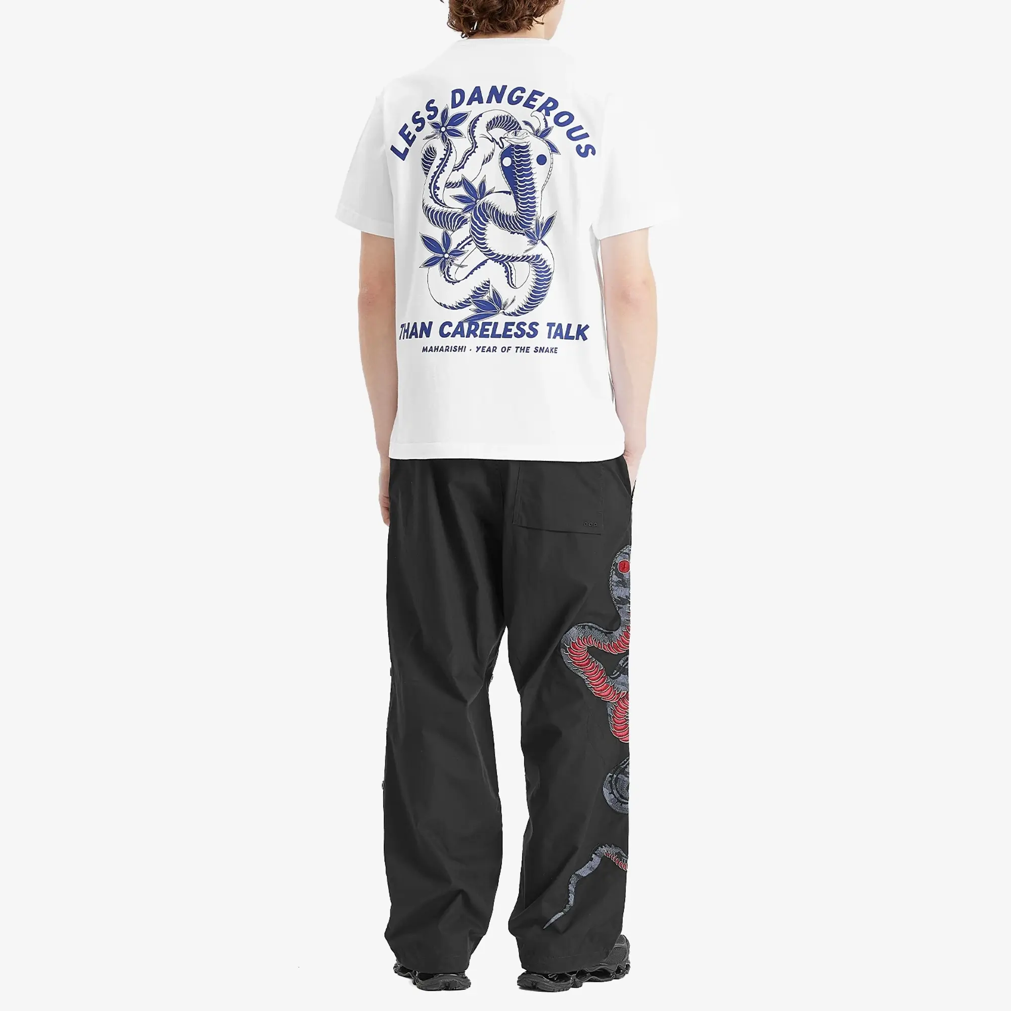 Maharishi Men's Less Dangerous T-Shirt White
