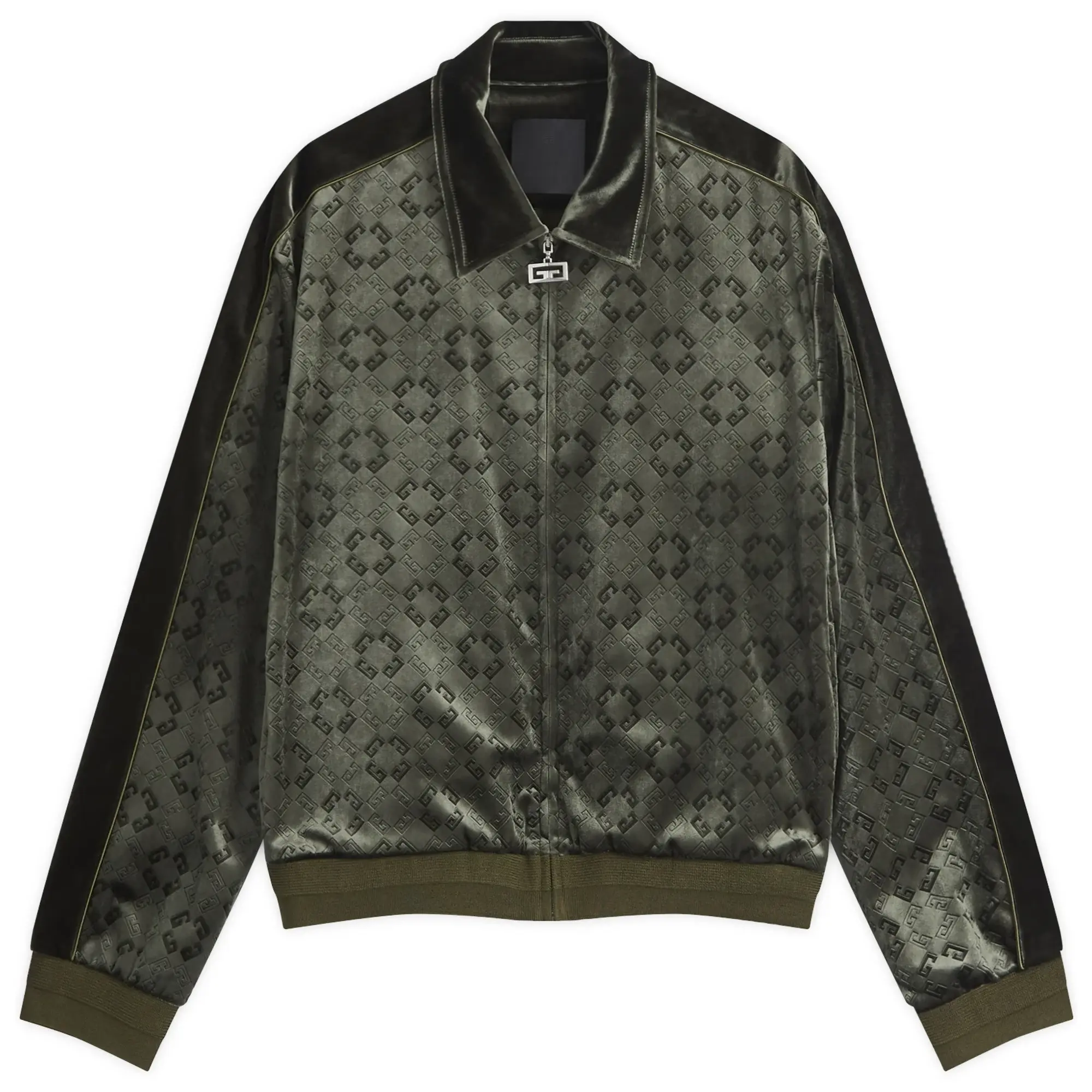 Givenchy Men's Velvet Blouson Green