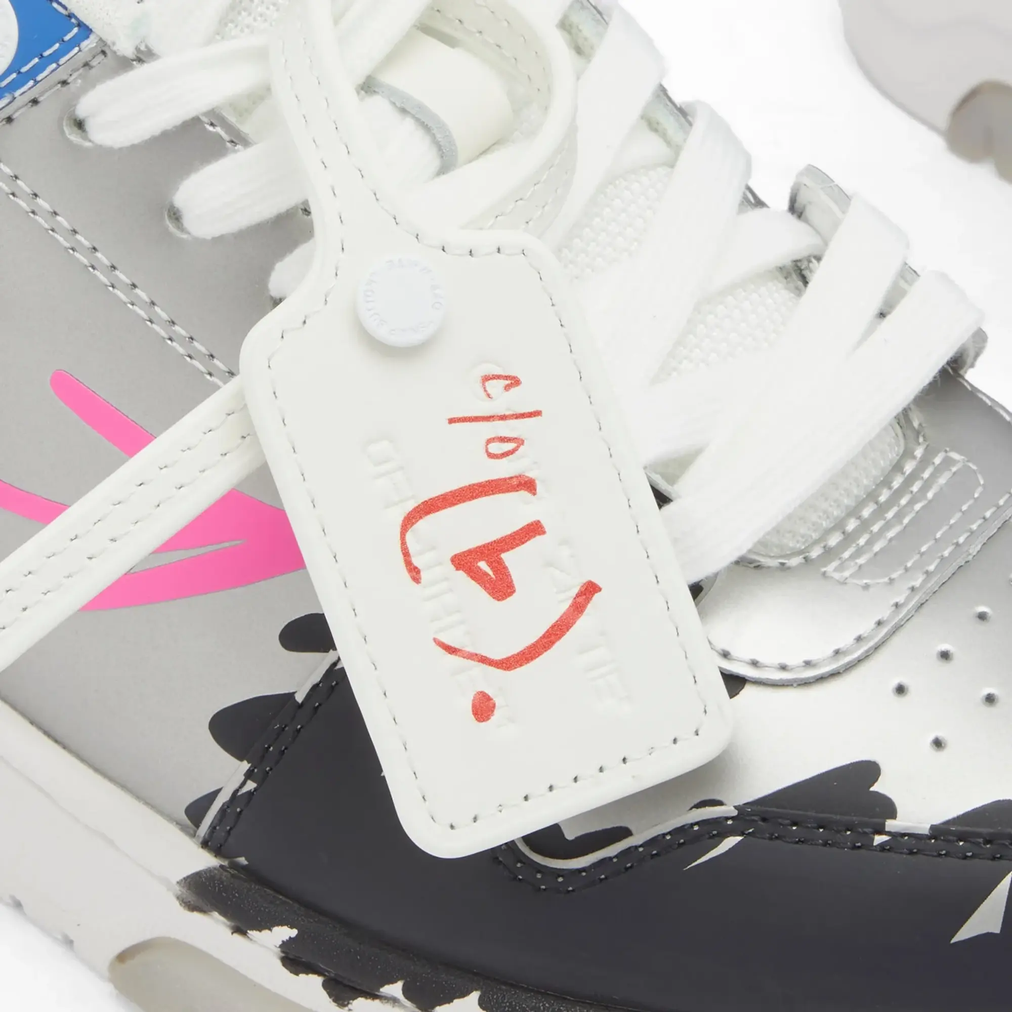 Off-White Women's x Bstroy Out Of Office Sneaker Black/Pink