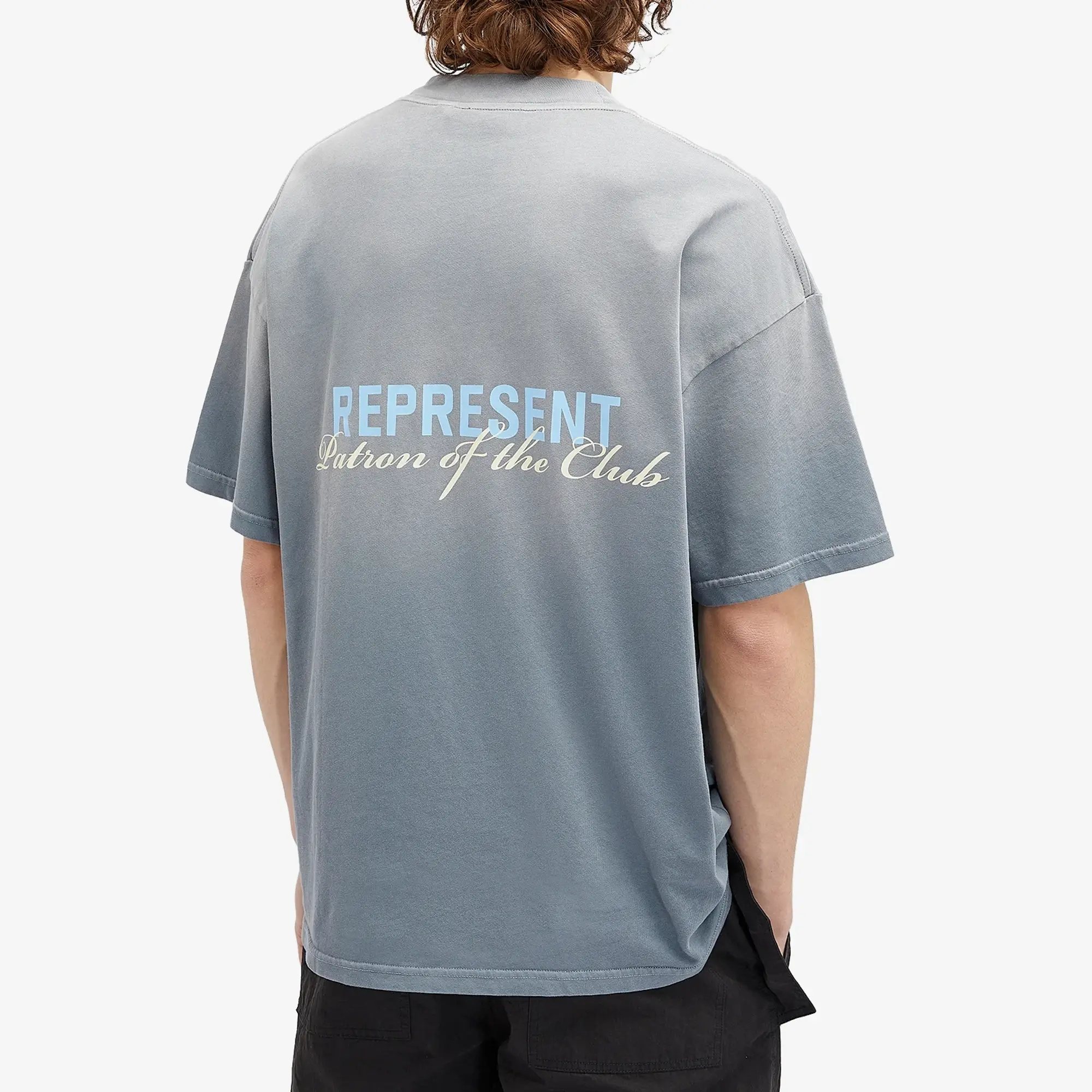 Represent Men's Patron Of The Club T-Shirt Washed Grey