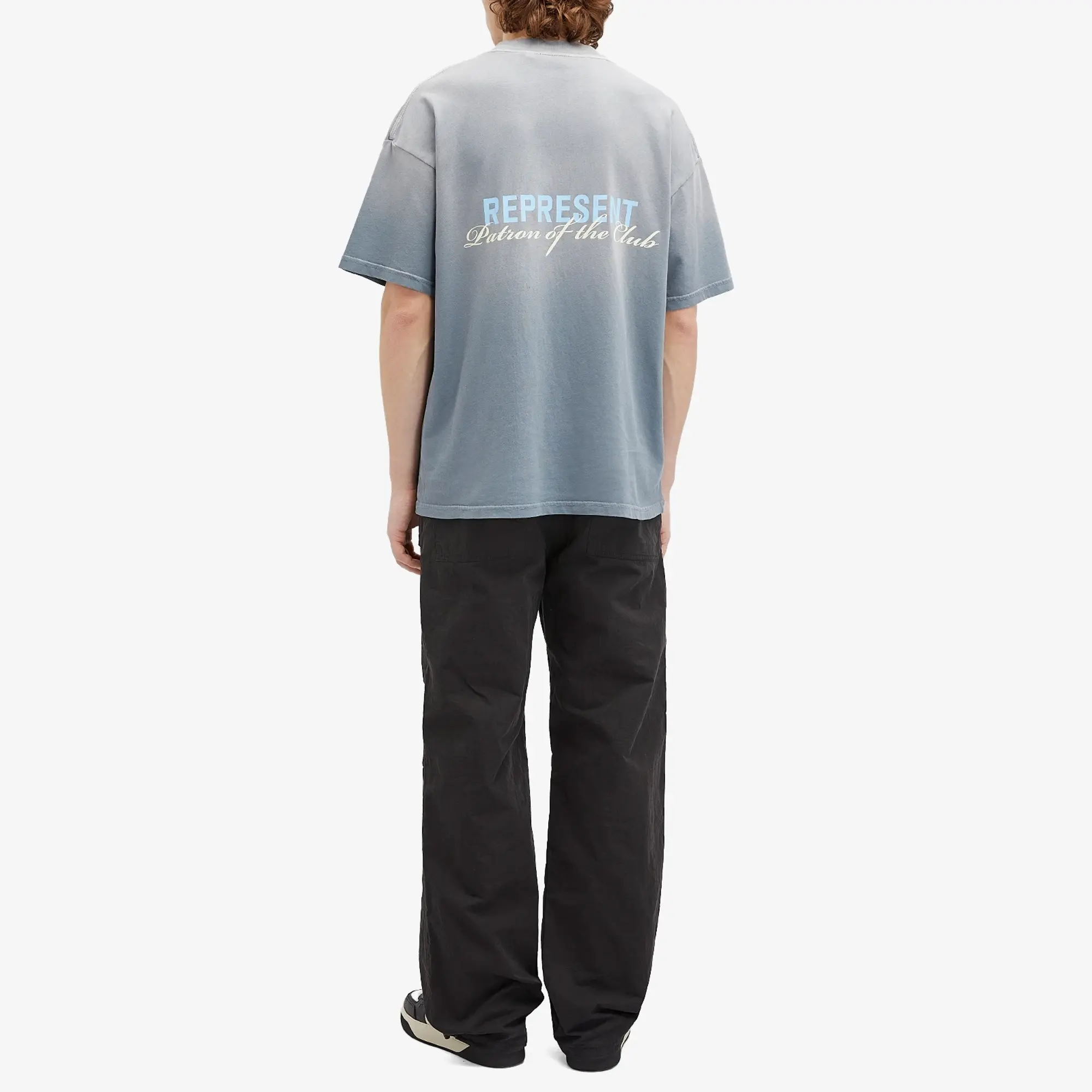 Represent Men's Patron Of The Club T-Shirt Washed Grey