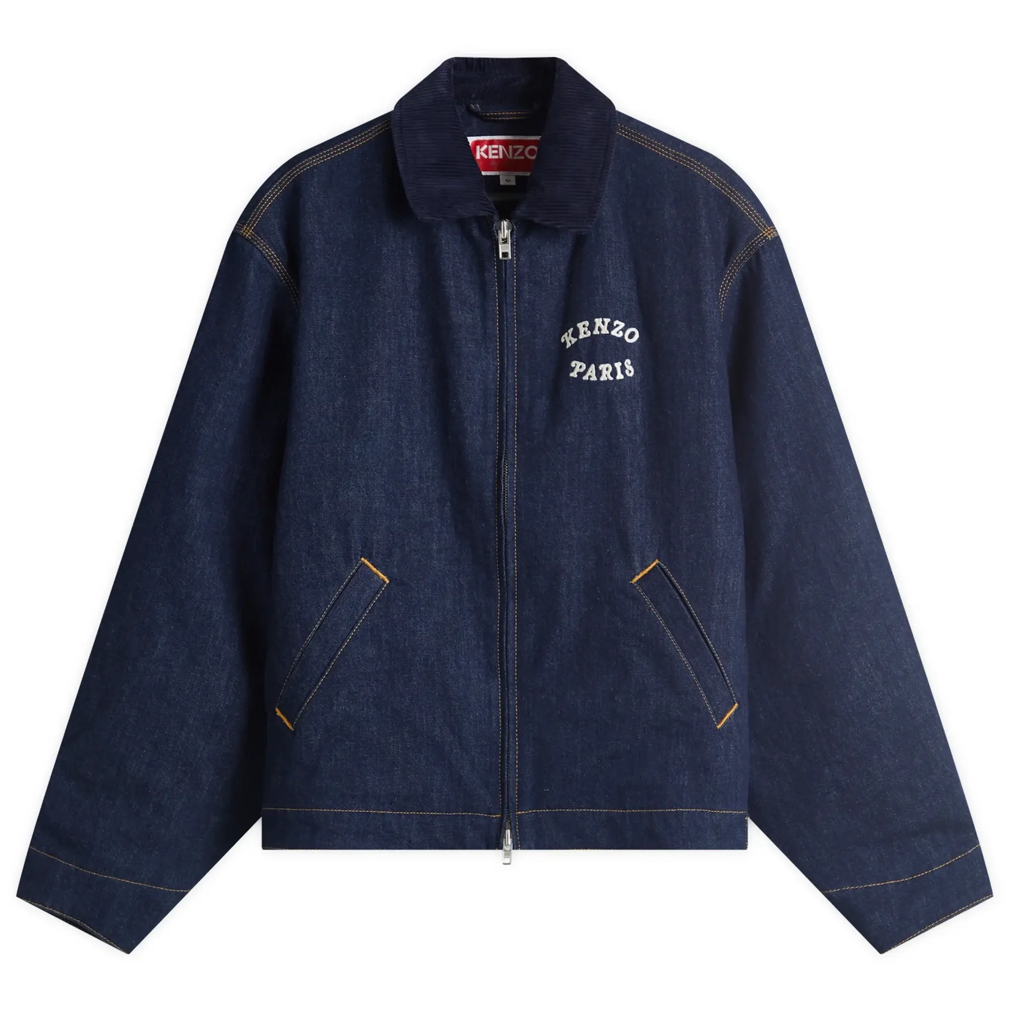 Kenzo Men's Verdy Collection Padded Workwear Jacket Blue