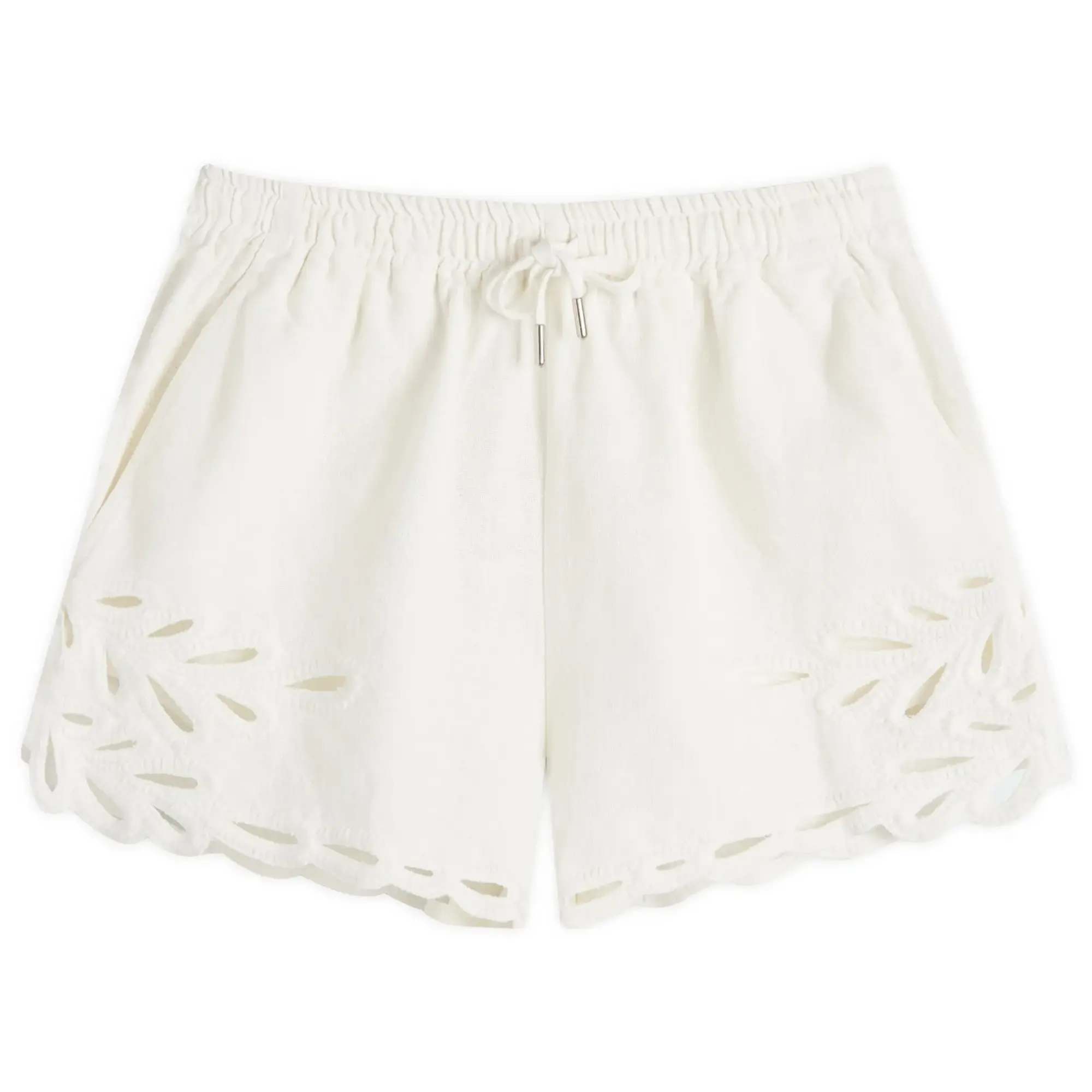 Isabel Marant Étoile Women's Safa Embroidered Shorts White