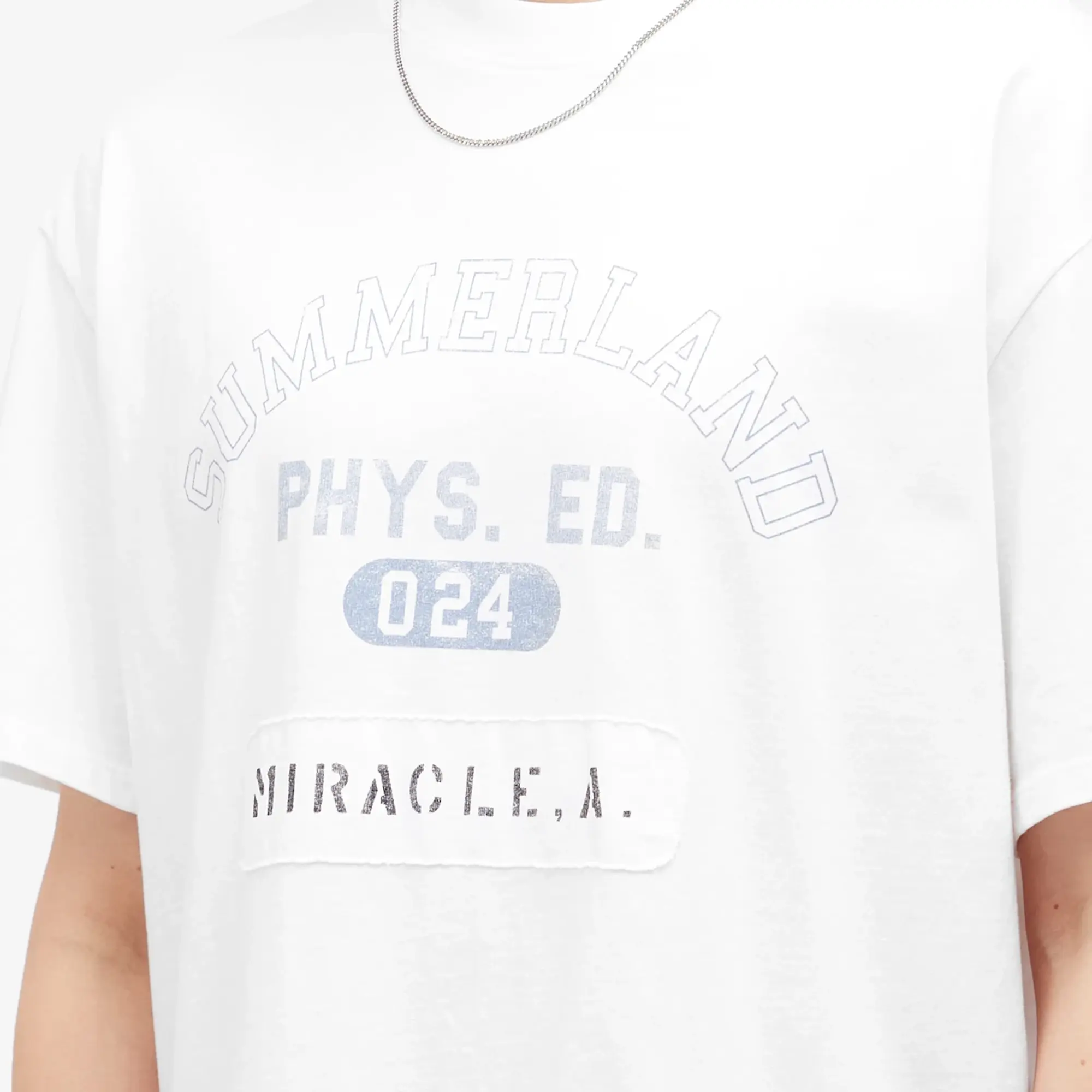 Nahmias Men's Miracle A. Boxy T-Shirt Cotton White