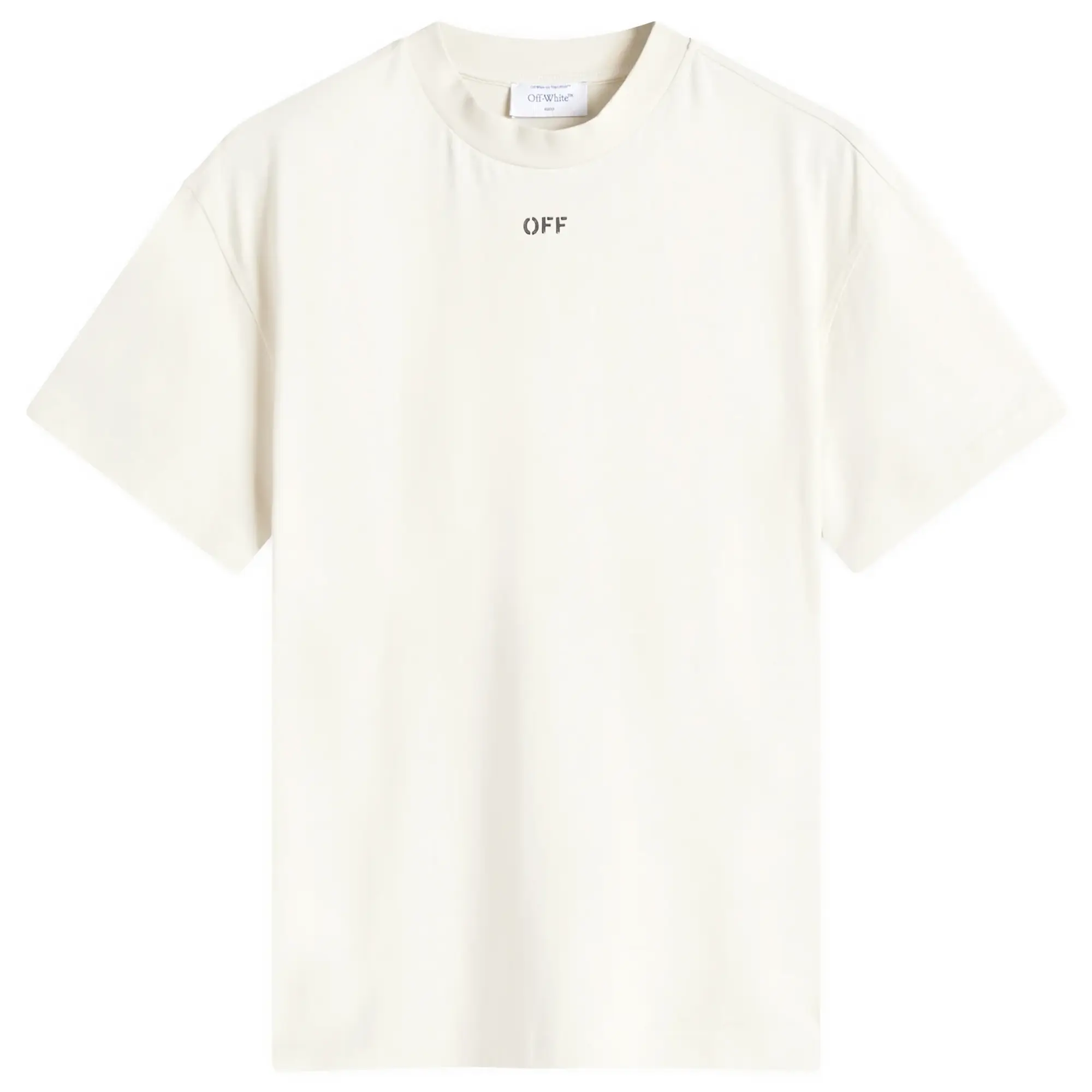 Off-White Women's Cloud Arrow Regular T-Shirt White Asparagus