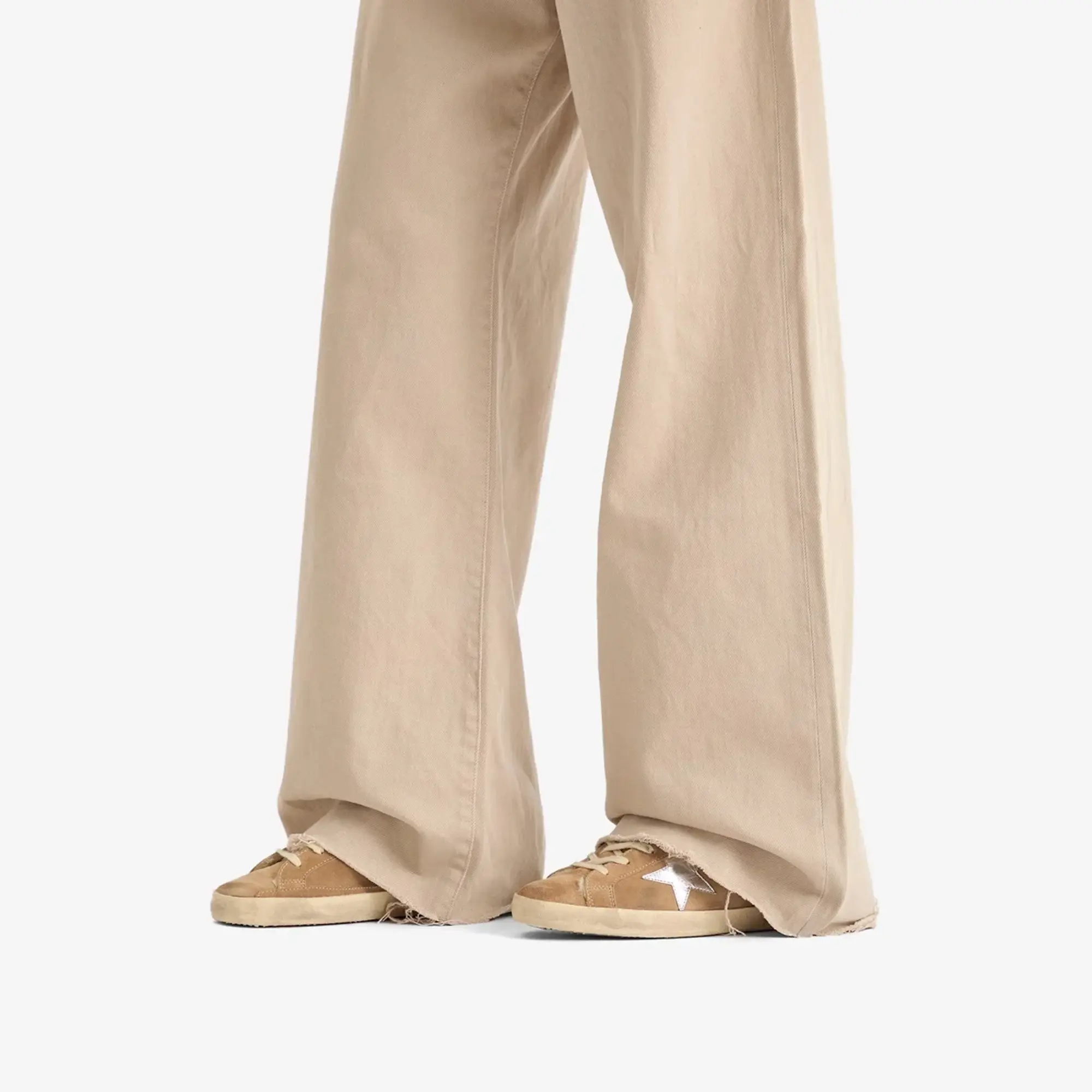Golden Goose Women's Super Star Tobacco/Platinum