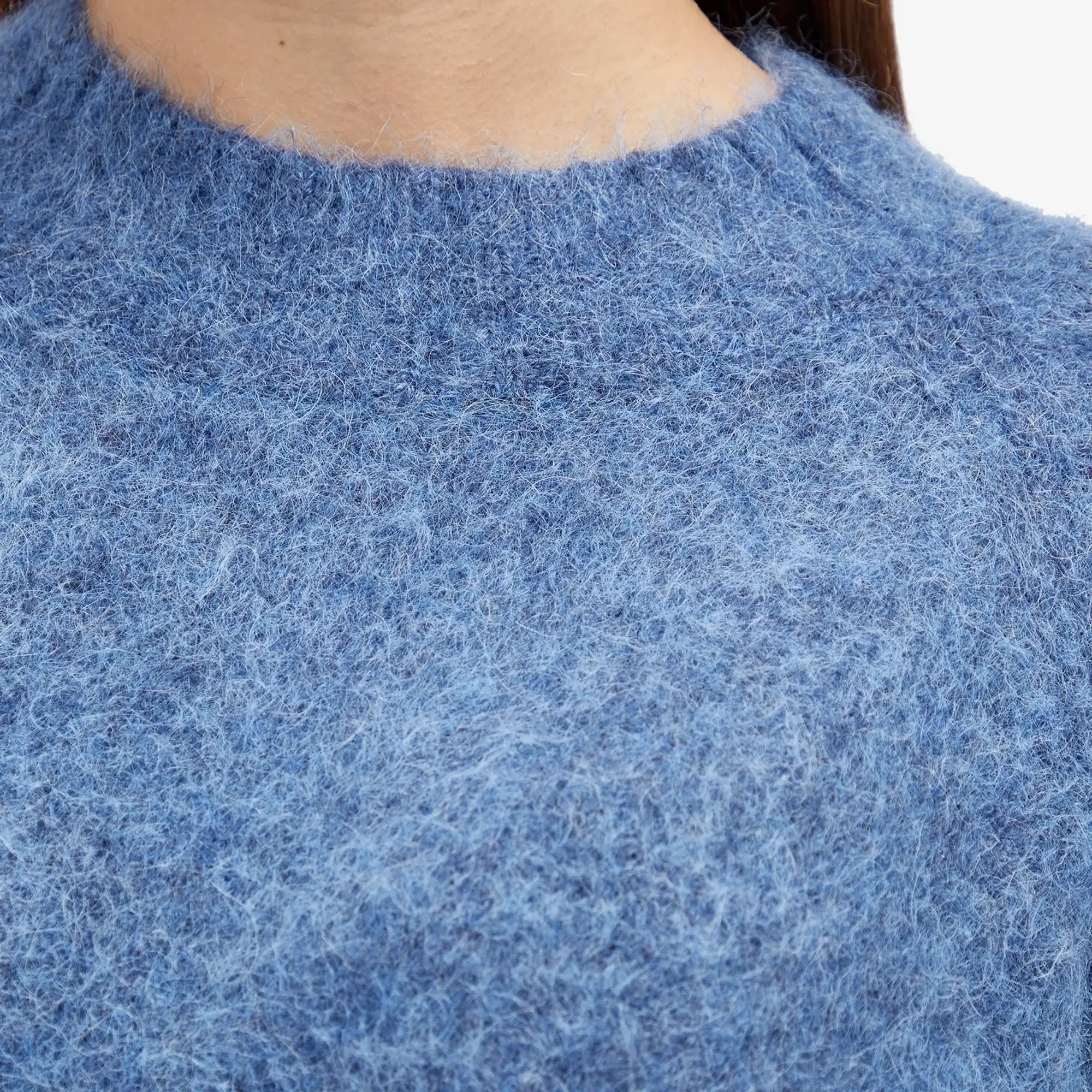 Holzweiler Women's Fure Fluffy Sweater Blue