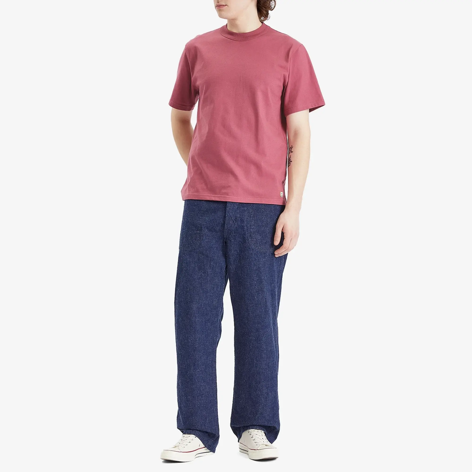 Armor-Lux Armor Lux Cotton Regular Fit Short Sleeve Heritage T-Shirt, Malaga E25