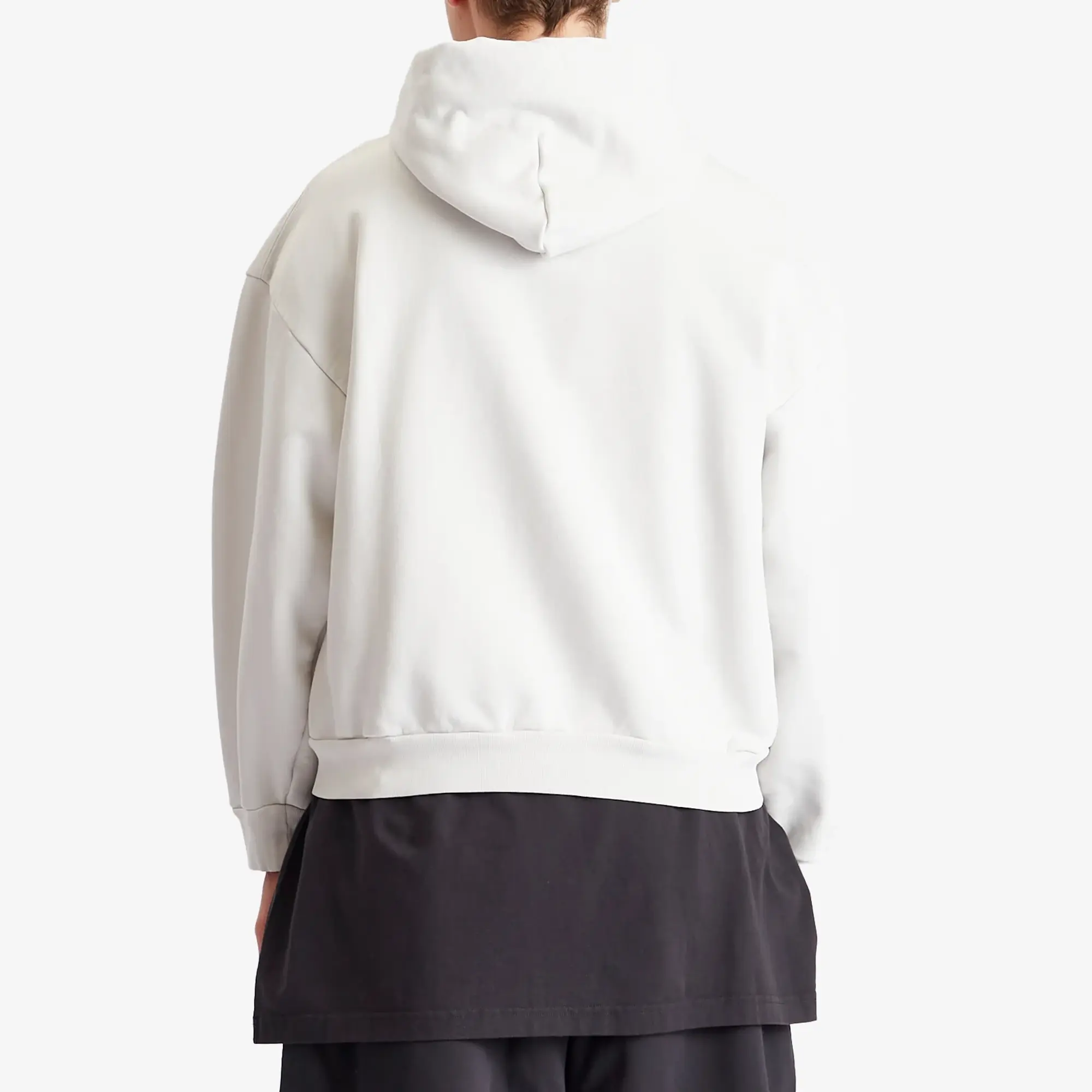 Balenciaga Men's Under Armour Zip-Up Hoodie Dirty White/Black