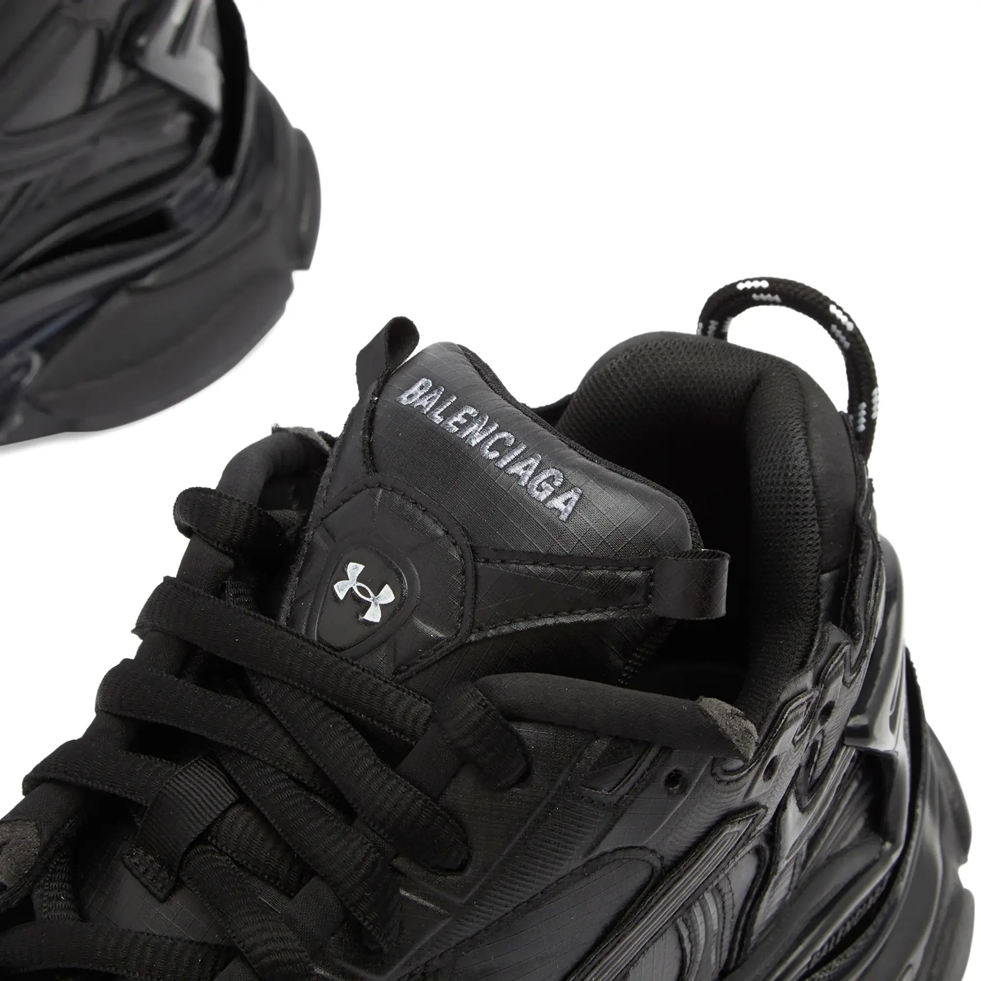 Balenciaga Men's Runner Ripstop Black