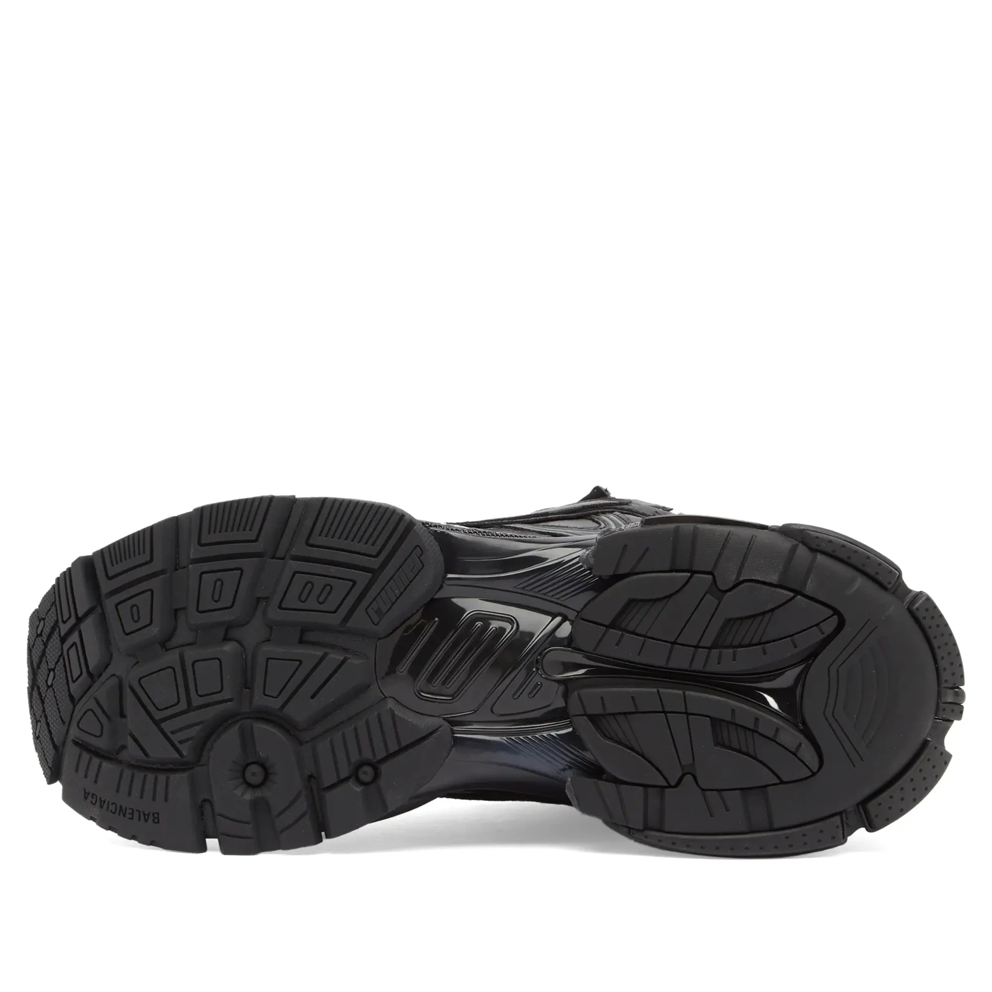Balenciaga Men's Runner Ripstop Black