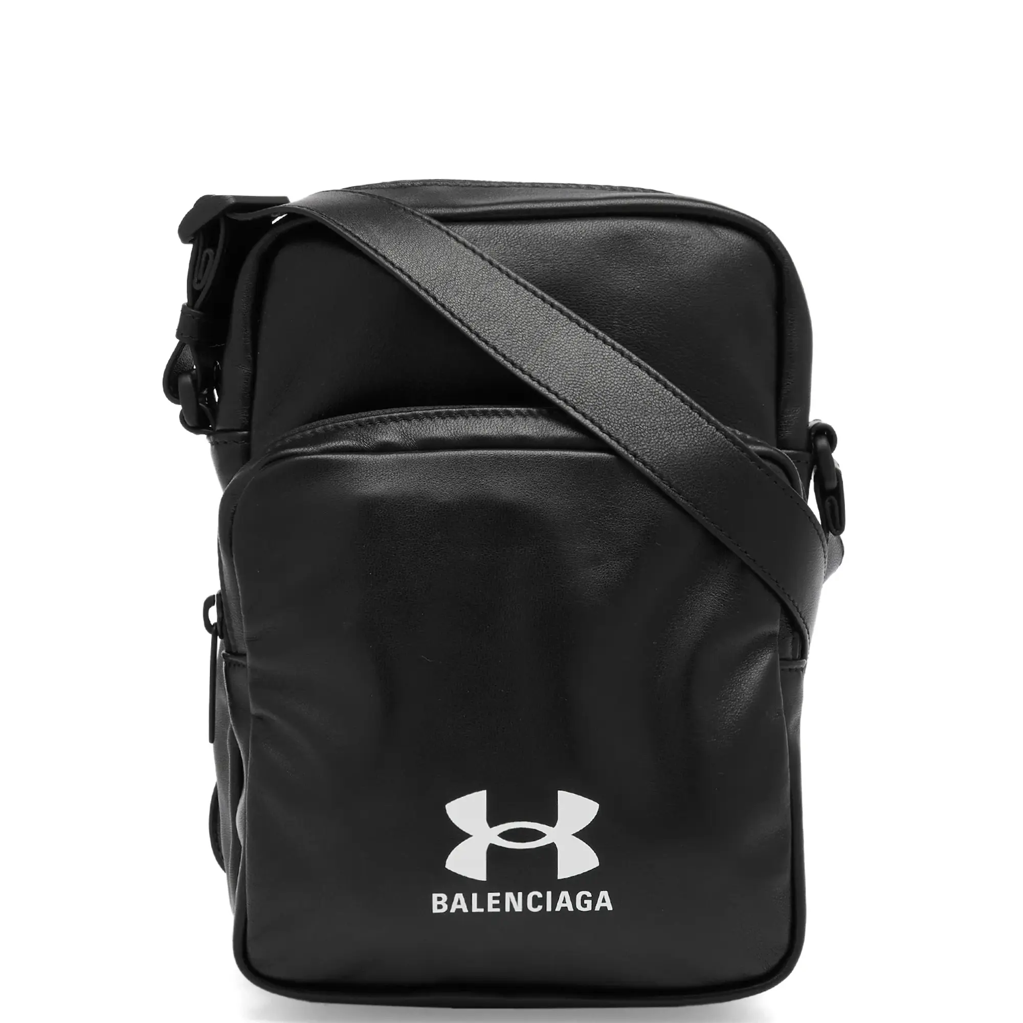 Balenciaga Men's Under Armour Crossbody Bag Black