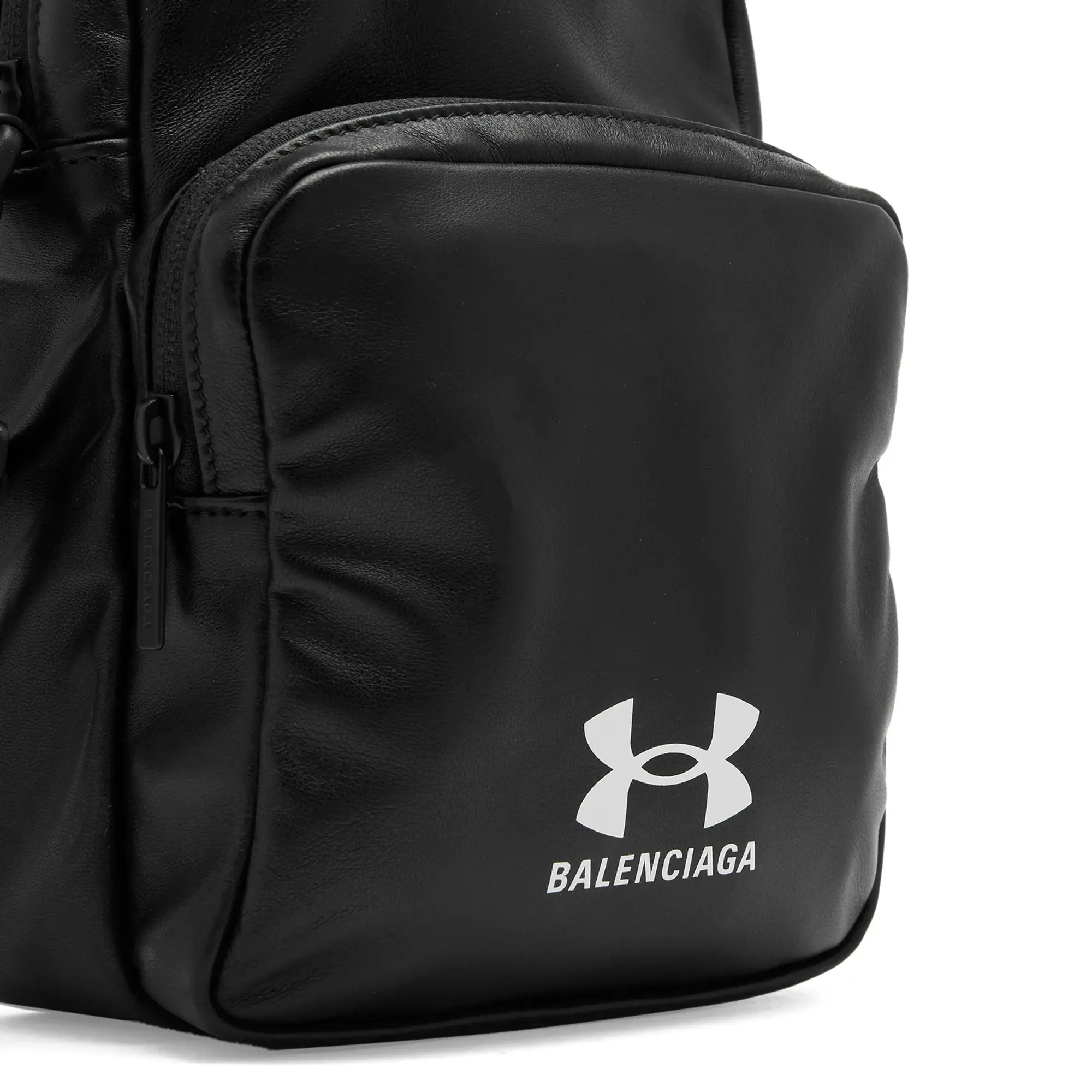 Balenciaga Men's Under Armour Crossbody Bag Black