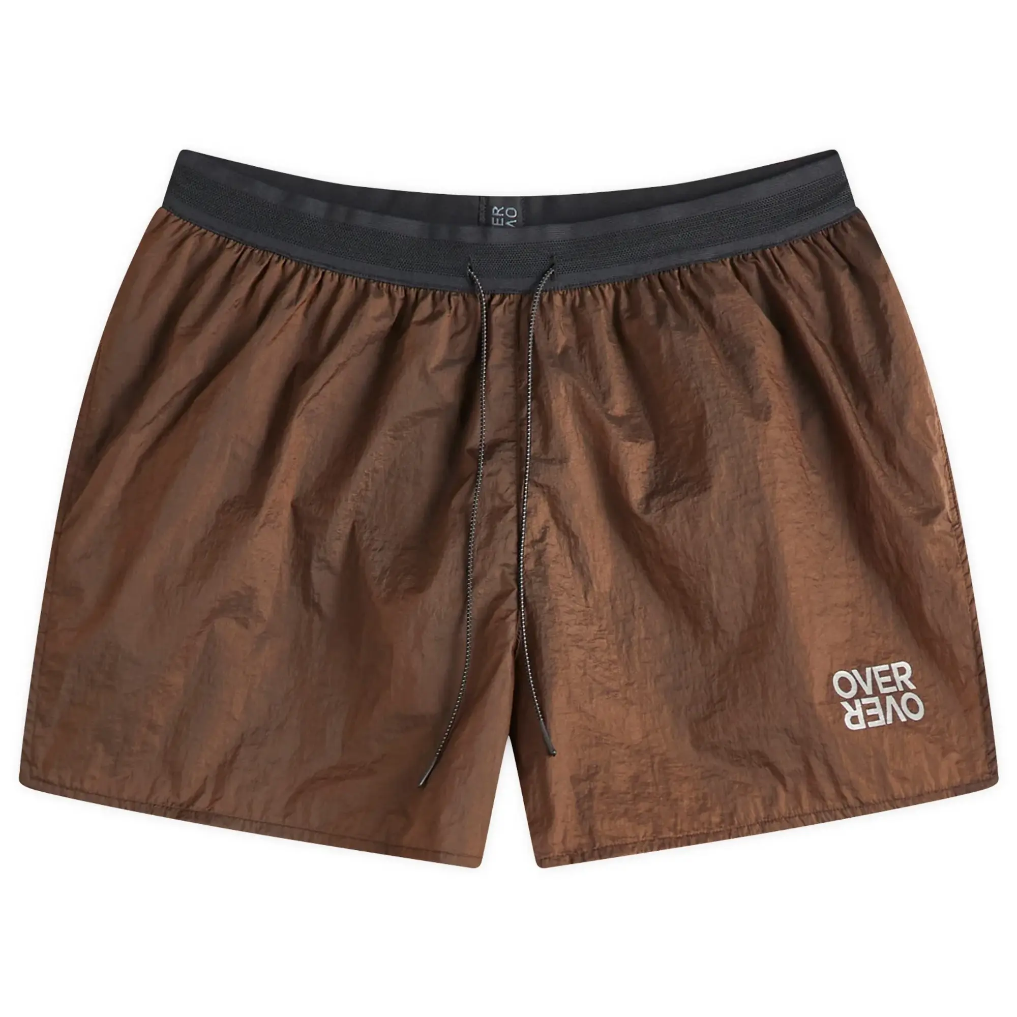 Over Over Men's 4 Track Shorts Hot Chocolate
