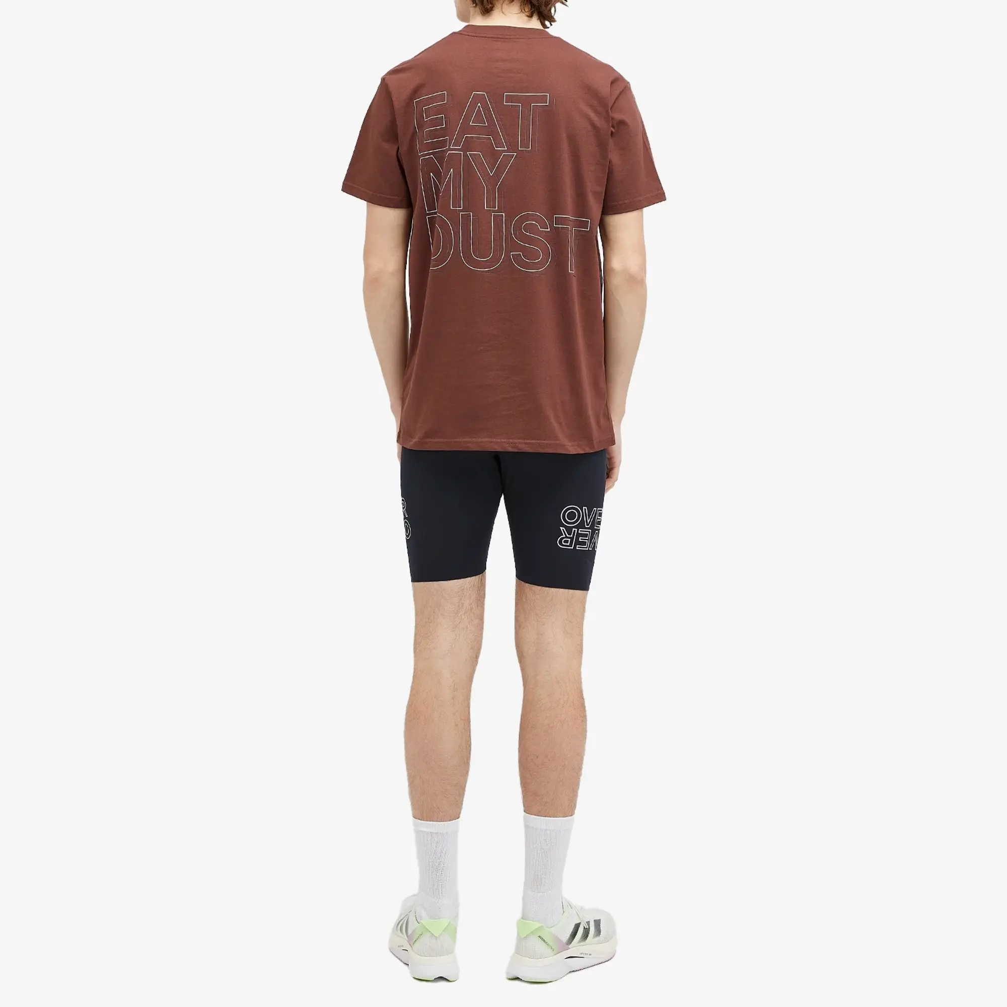 Over Over Men's Eat my Dust Easy T-Shirt Brown
