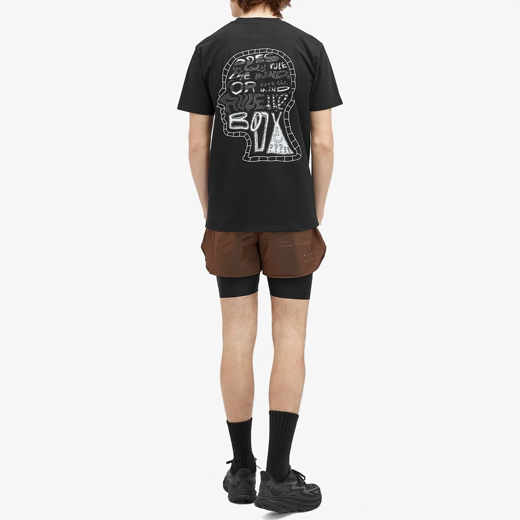 Over Over Men's Mind Body Fisher Easy T-Shirt Black