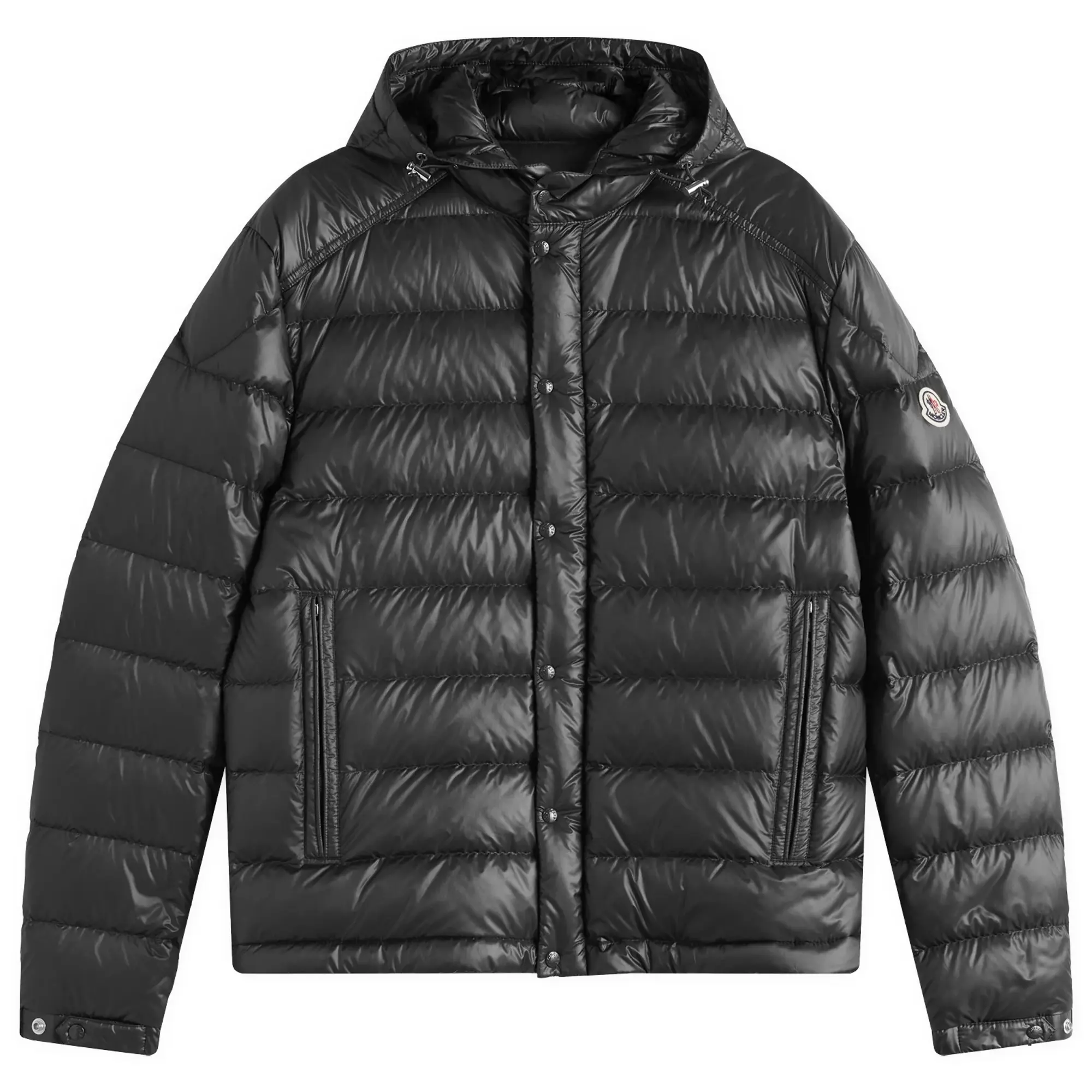 Moncler Men's Nylon Extra Legere Gliere Jacket Grey