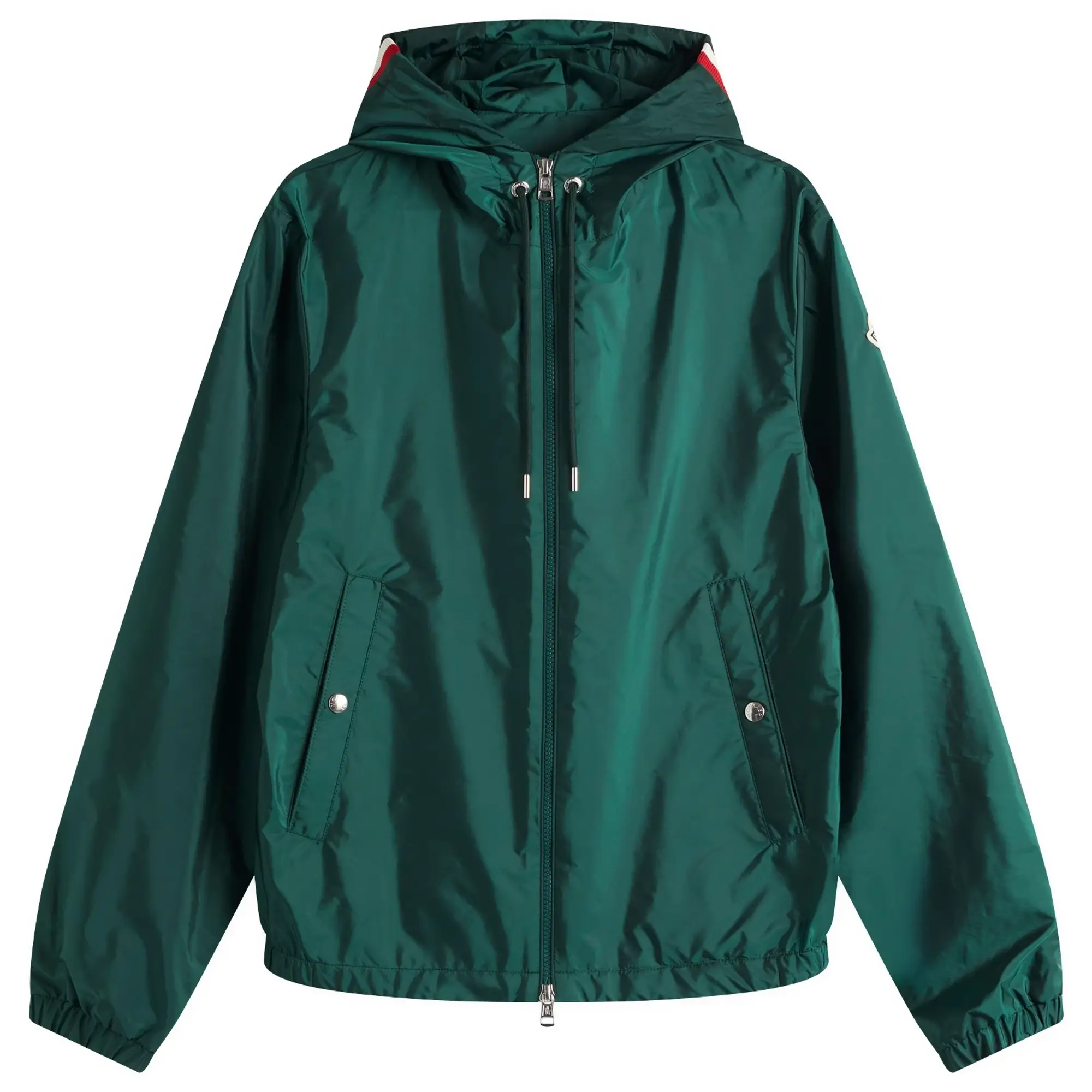 Moncler Men's Nylon Technique Grimpeurs Jacket Green