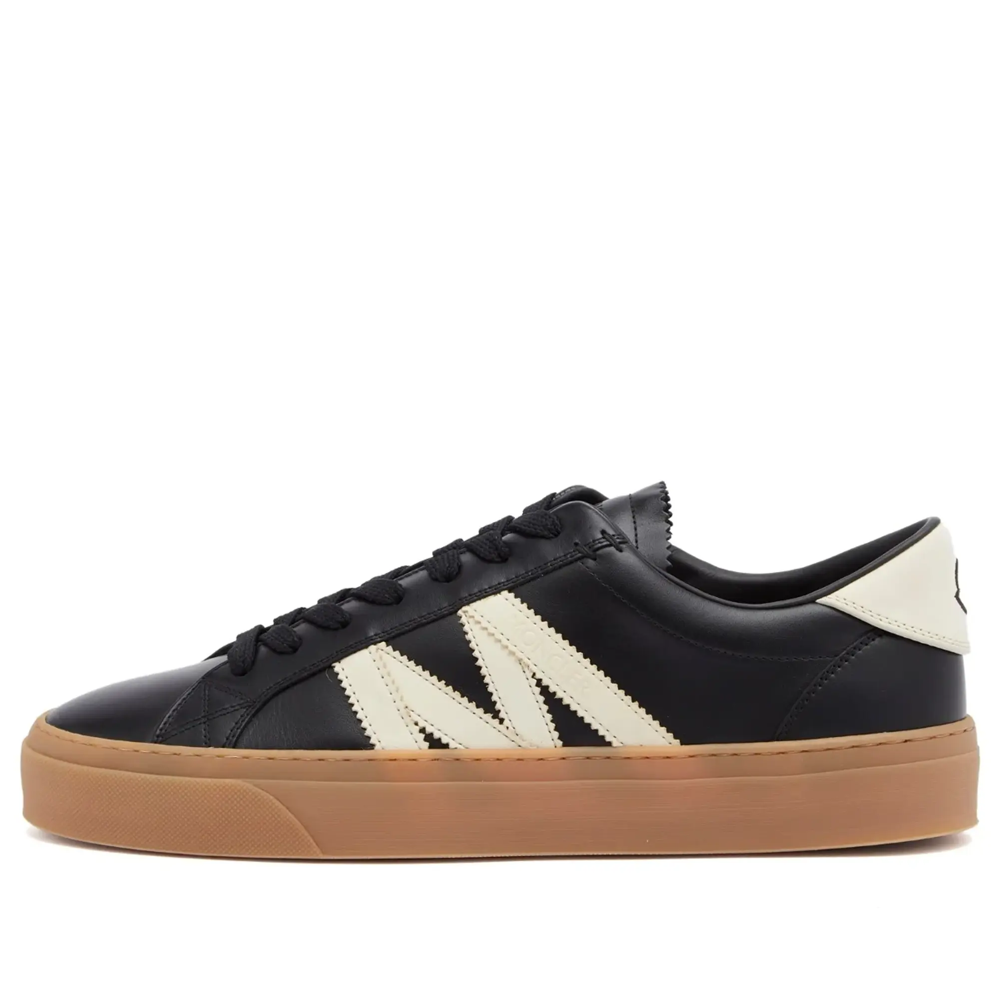 Moncler Men's Monaco2 Low Top Sneakers Black