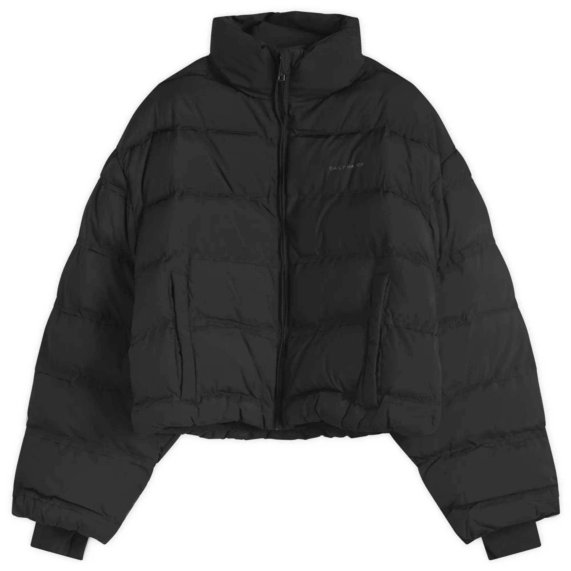 Jacket Daily Paper Relaxed Short Puffer Jacket Black S