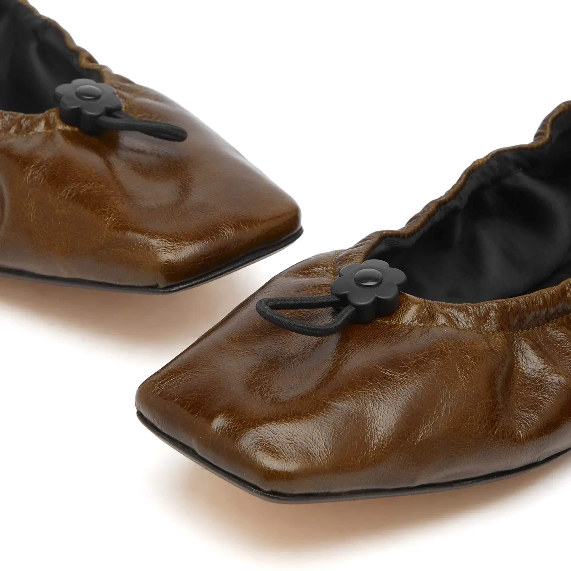 Cecilie Bahnsen Women's Orbella Ballerina Shoe Olive