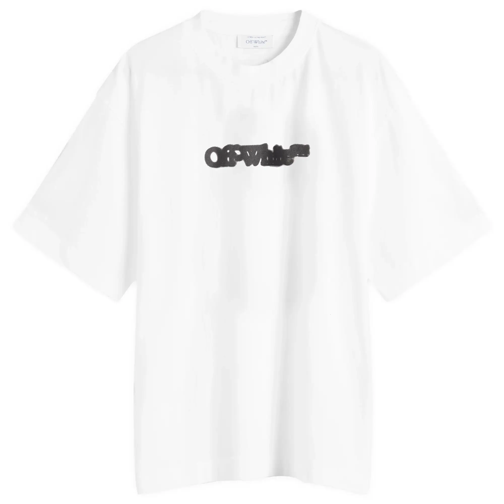 Off-White Men's Spray Arrow Slim T-Shirt White/White