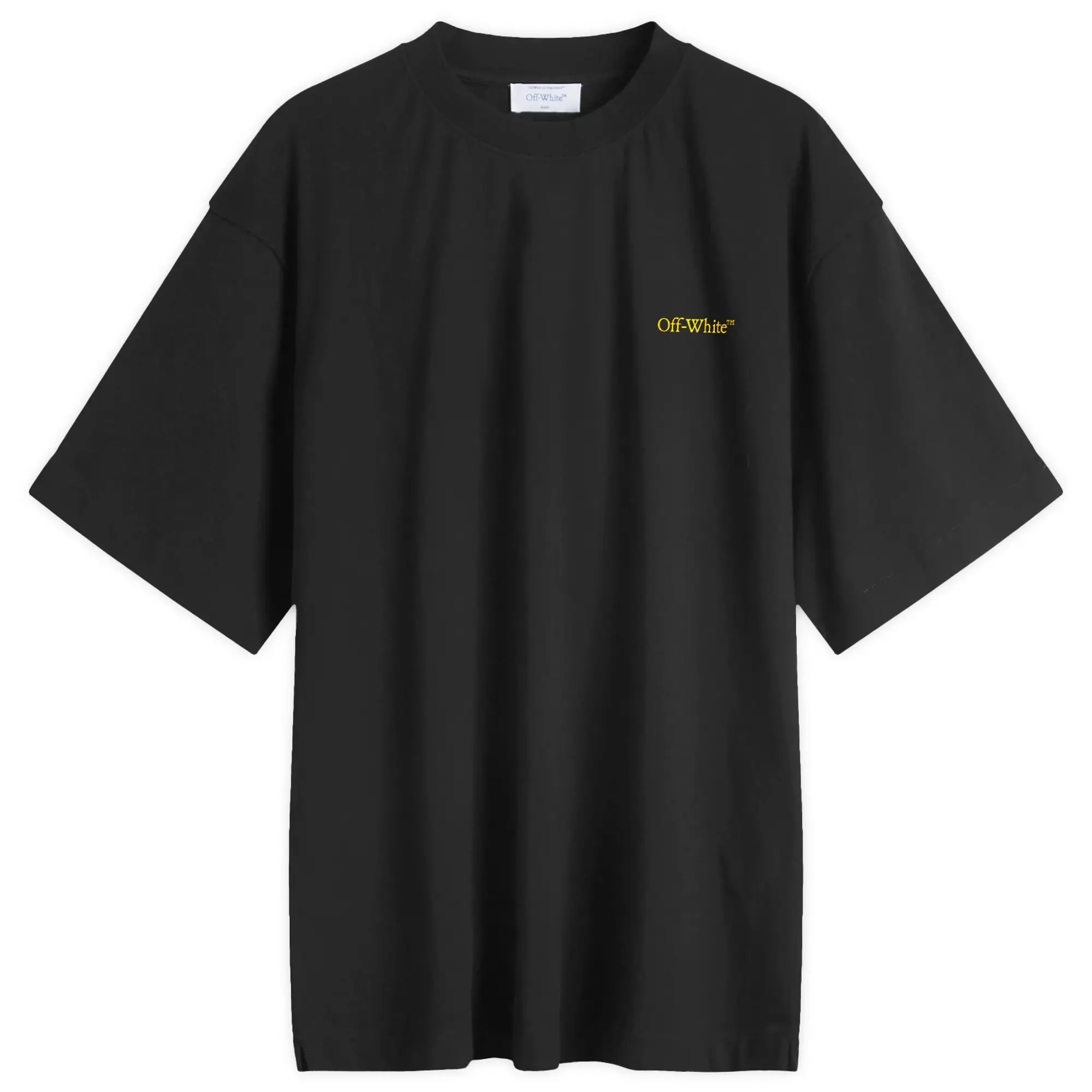 T-Shirt Off-White Tape Arrow Skate S/S Tee Black/ Citrus Xxl