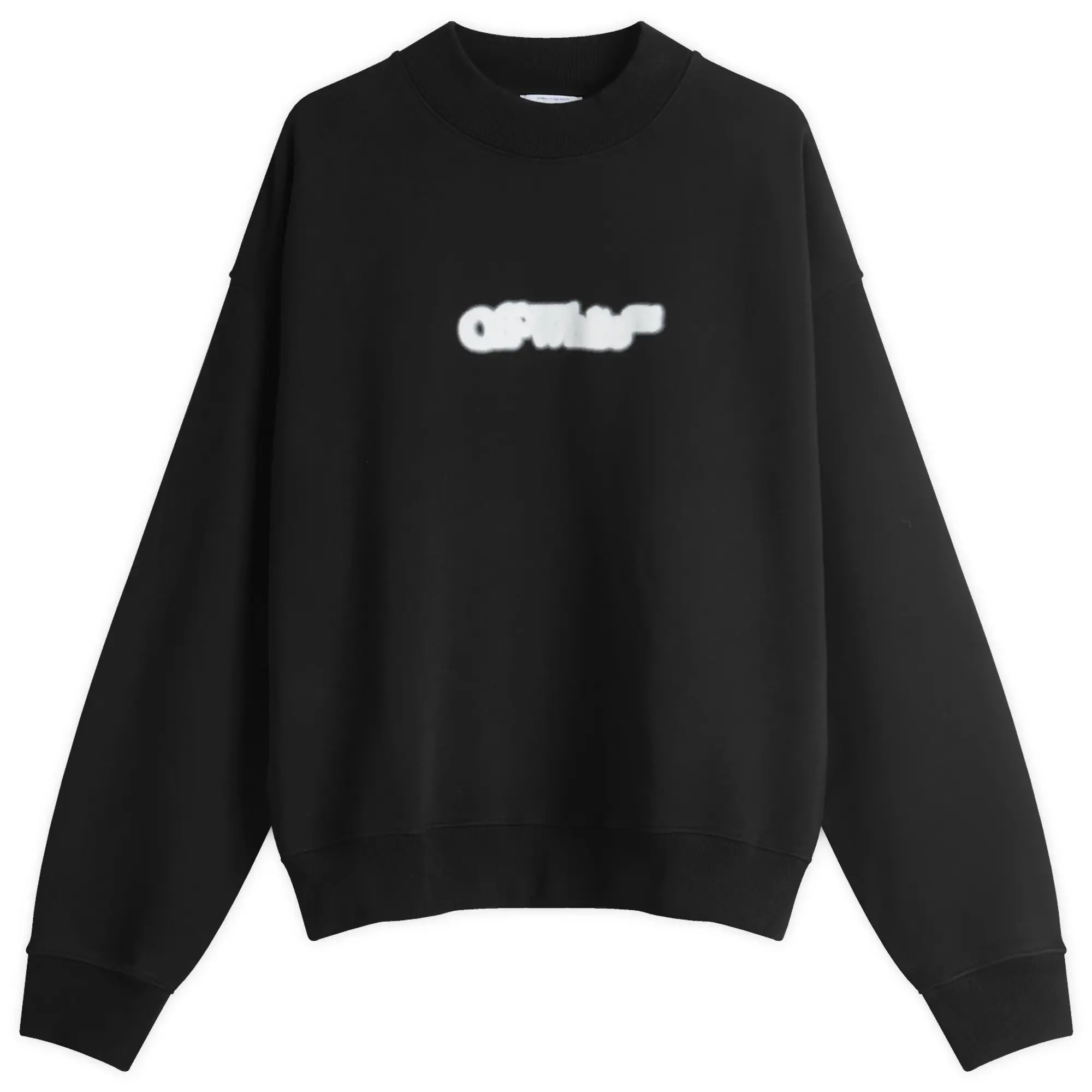 Sweatshirt Off-White Spray Arrow Skate Crewneck Black/ White L