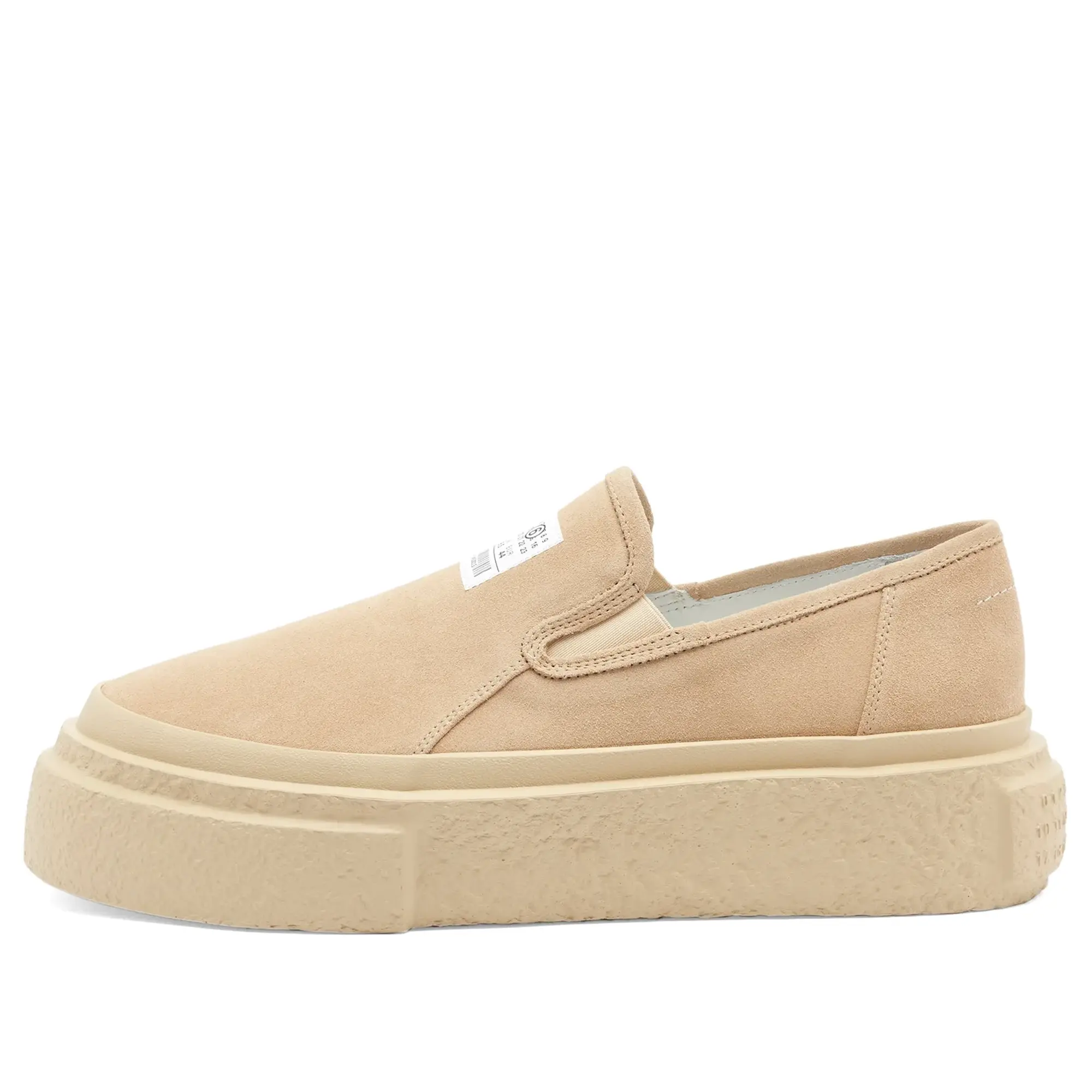 MM6 Maison Margiela Men's Slip on Sneakers Semolina