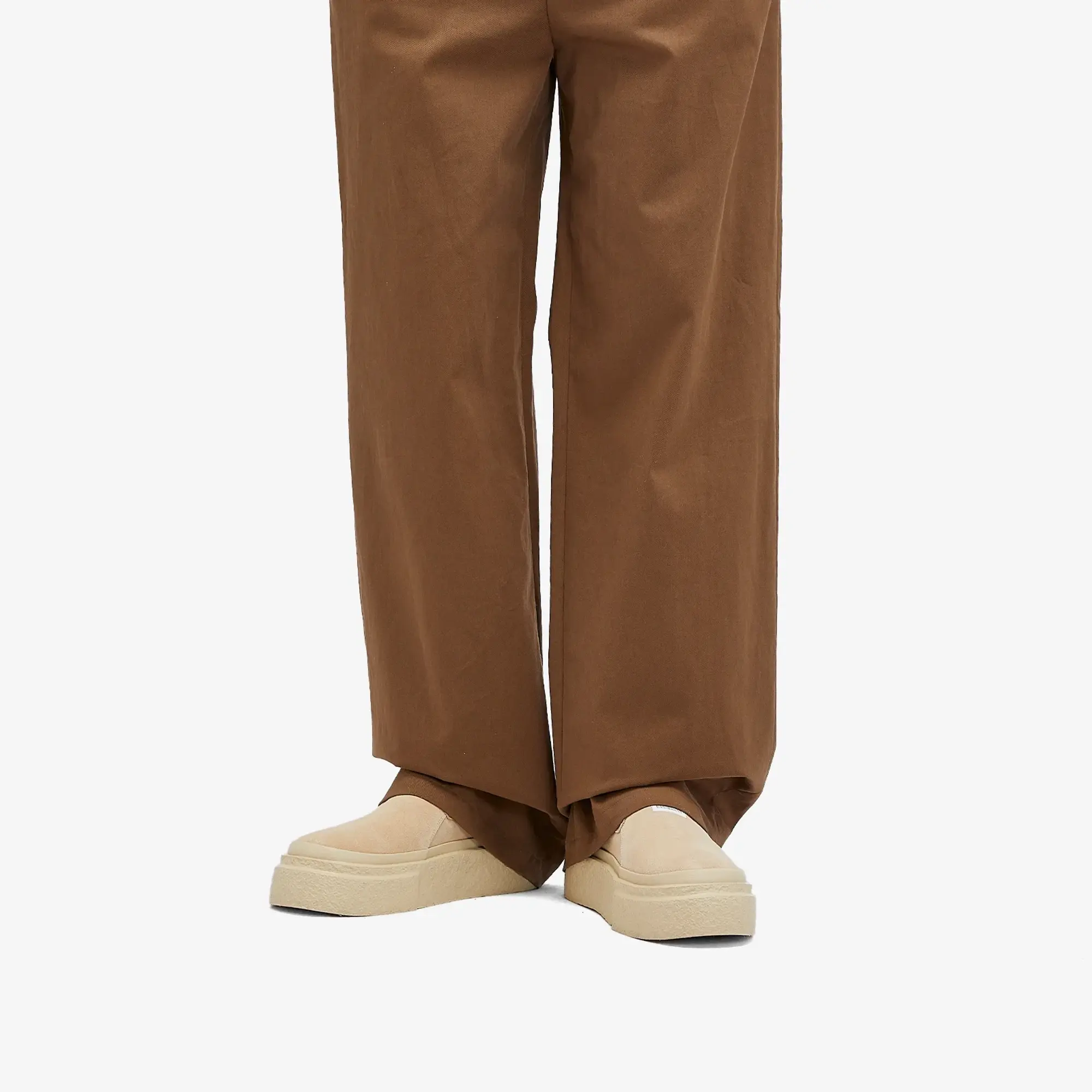 MM6 Maison Margiela Men's Slip on Sneakers Semolina
