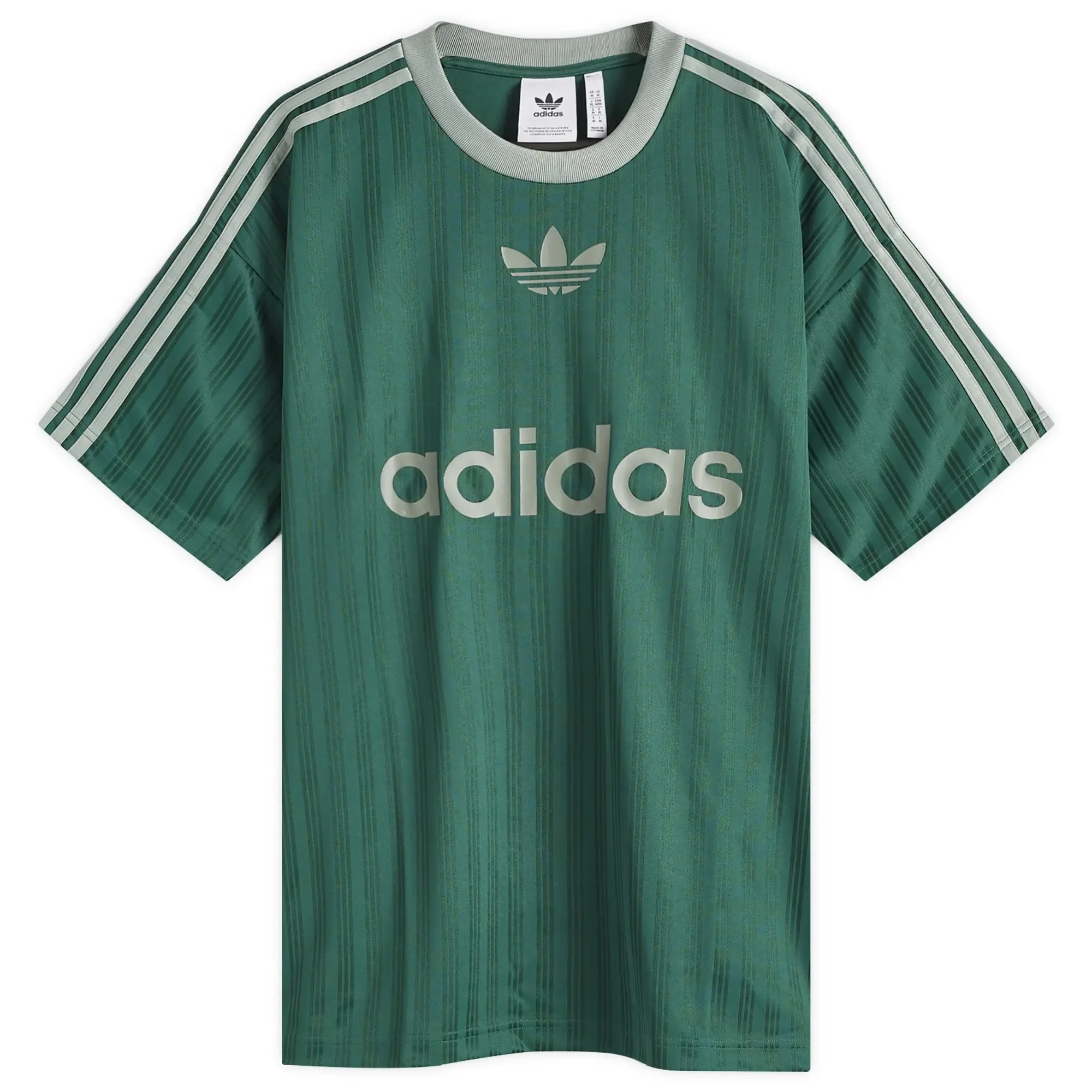 Men's Adidas Originals Adicolor Poly T-Shirt in Green