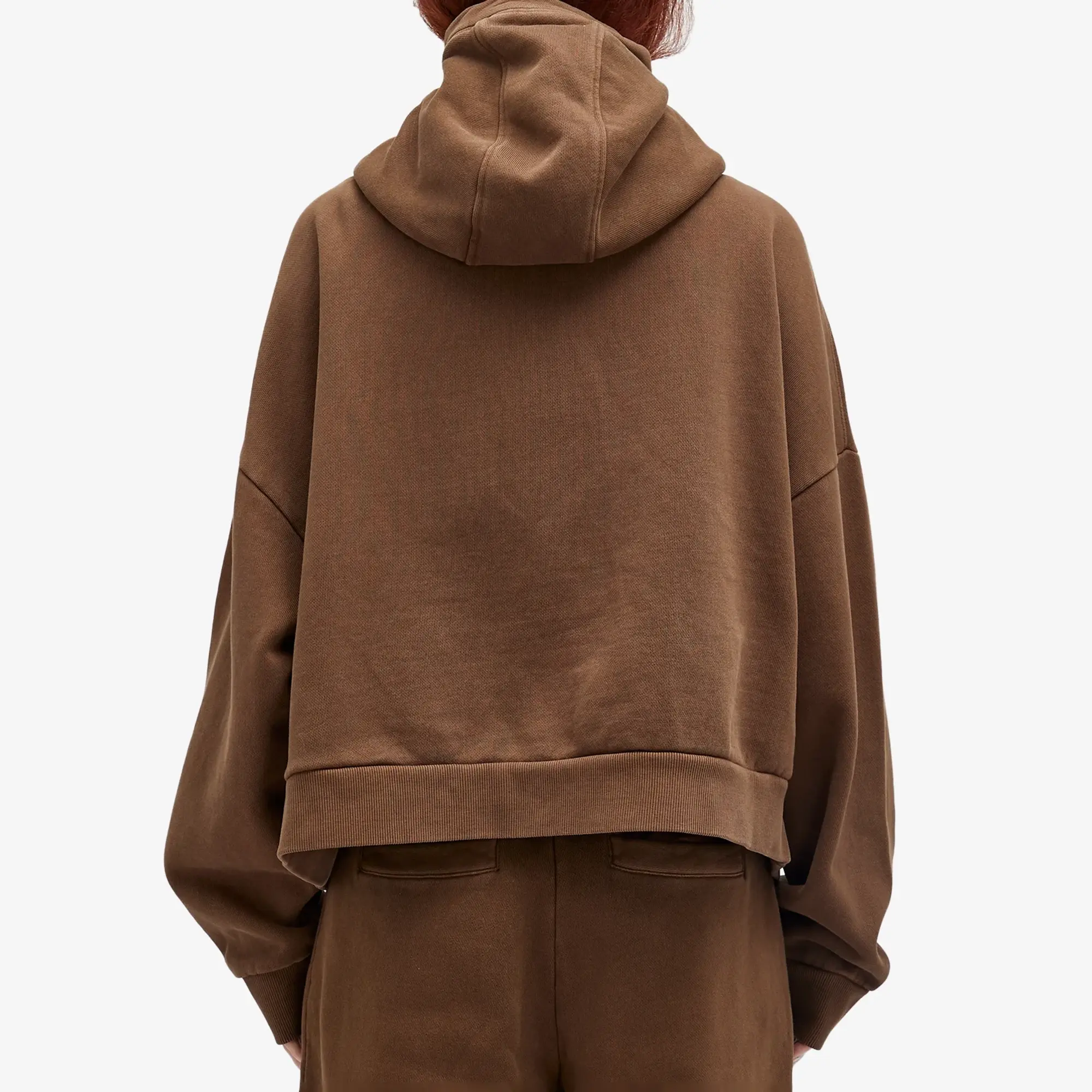 Entire Studios Women's Full Zip Hoodie Brunette