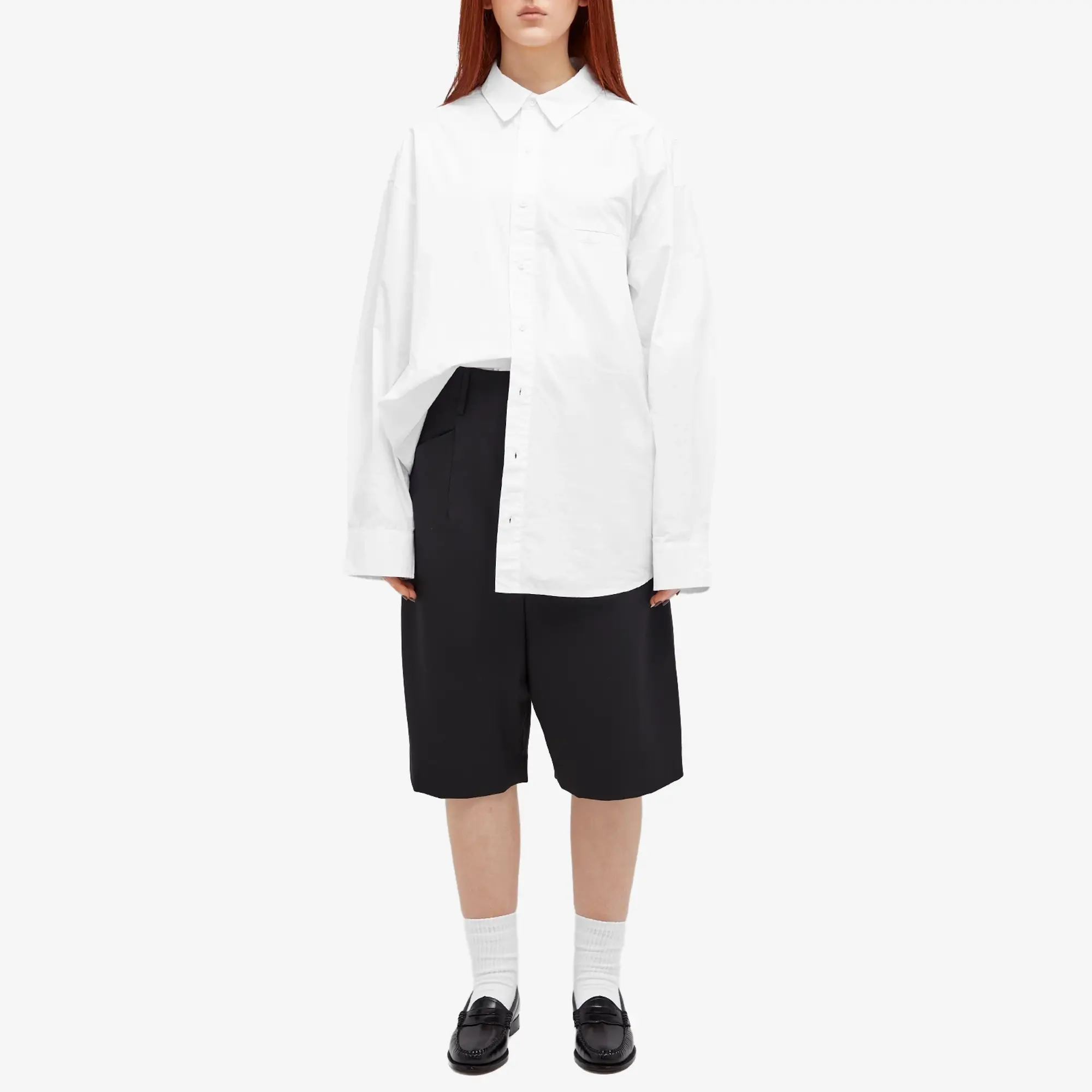 Entire Studios Women's Giant Shirt White