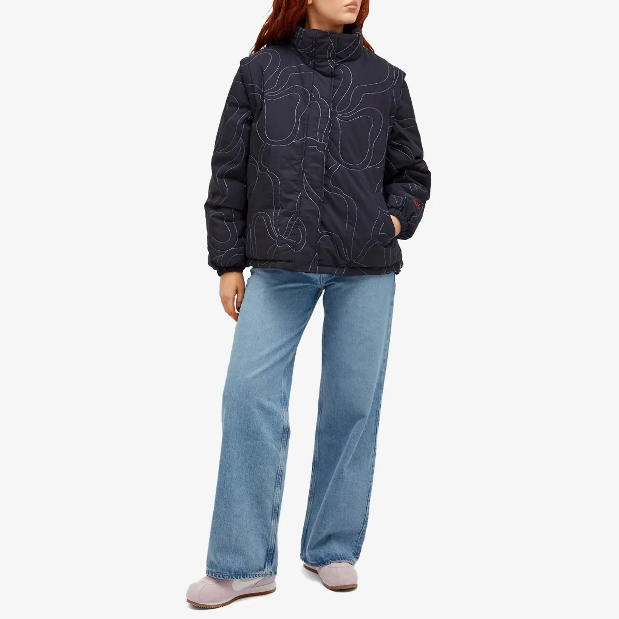 Damson Madder Women's Jennifer Puffer Navy