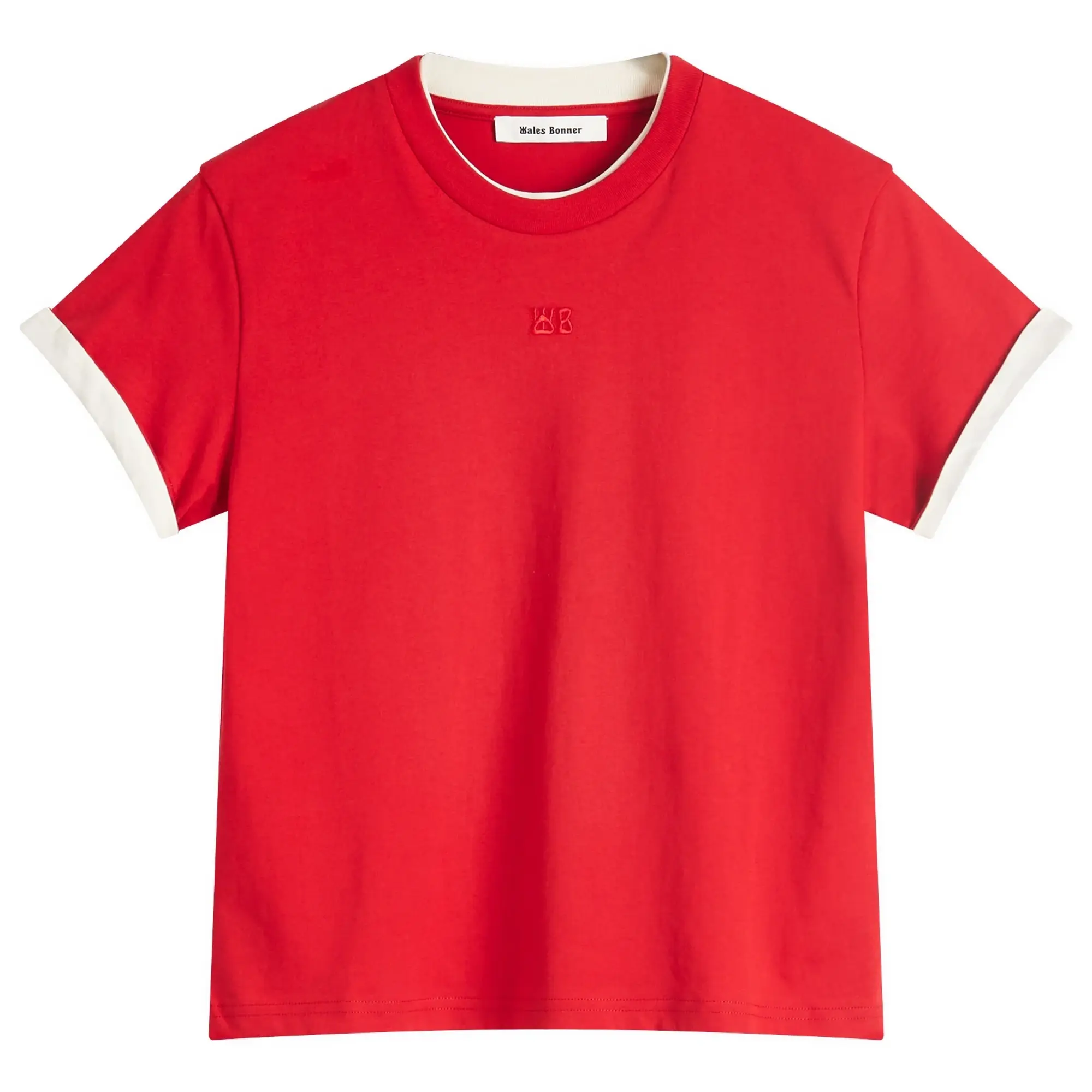 Wales Bonner Women's Horizon T Shirt Red