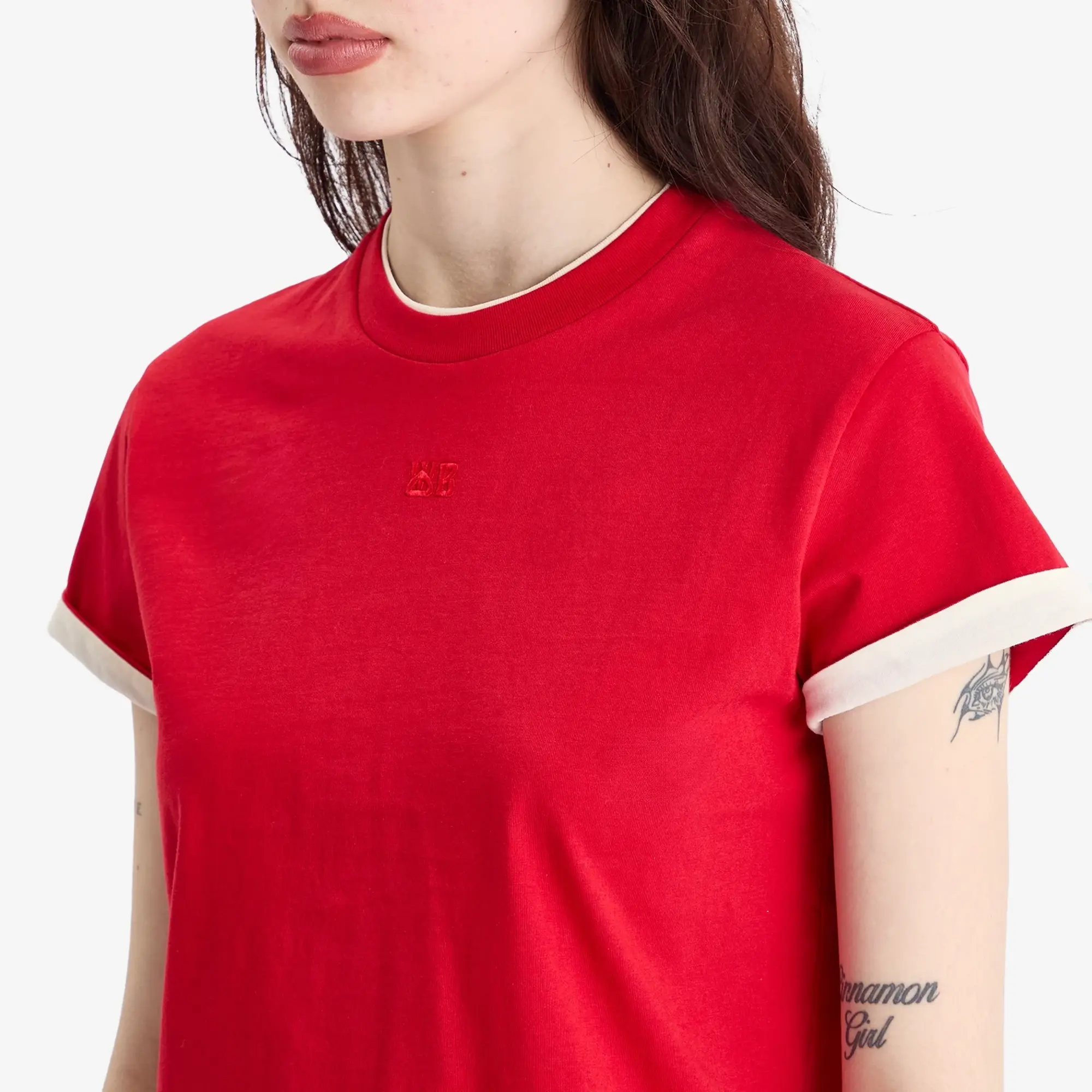 Wales Bonner Women's Horizon T Shirt Red