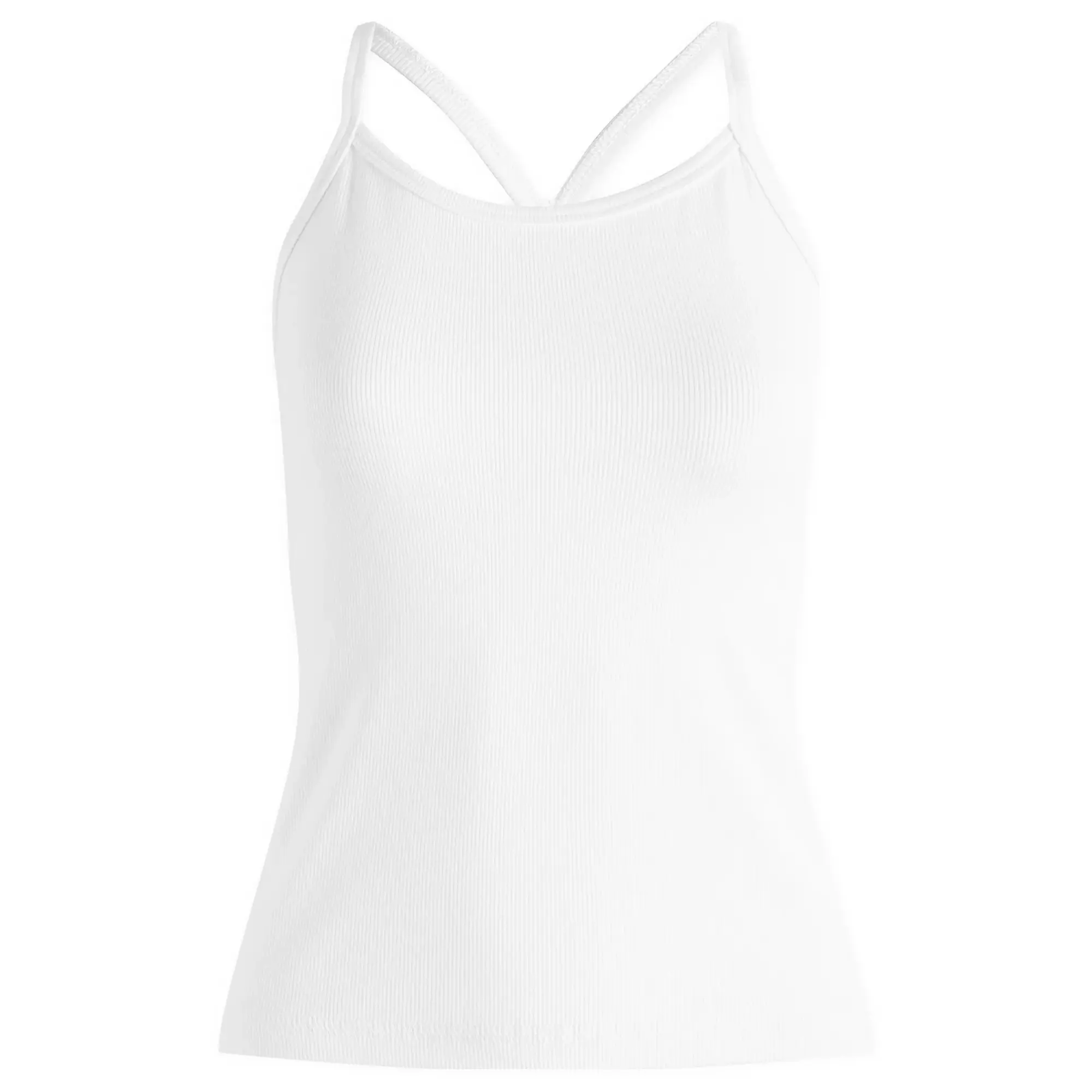 Asics Joah Brown Women's Classic Racerback Tank Top White