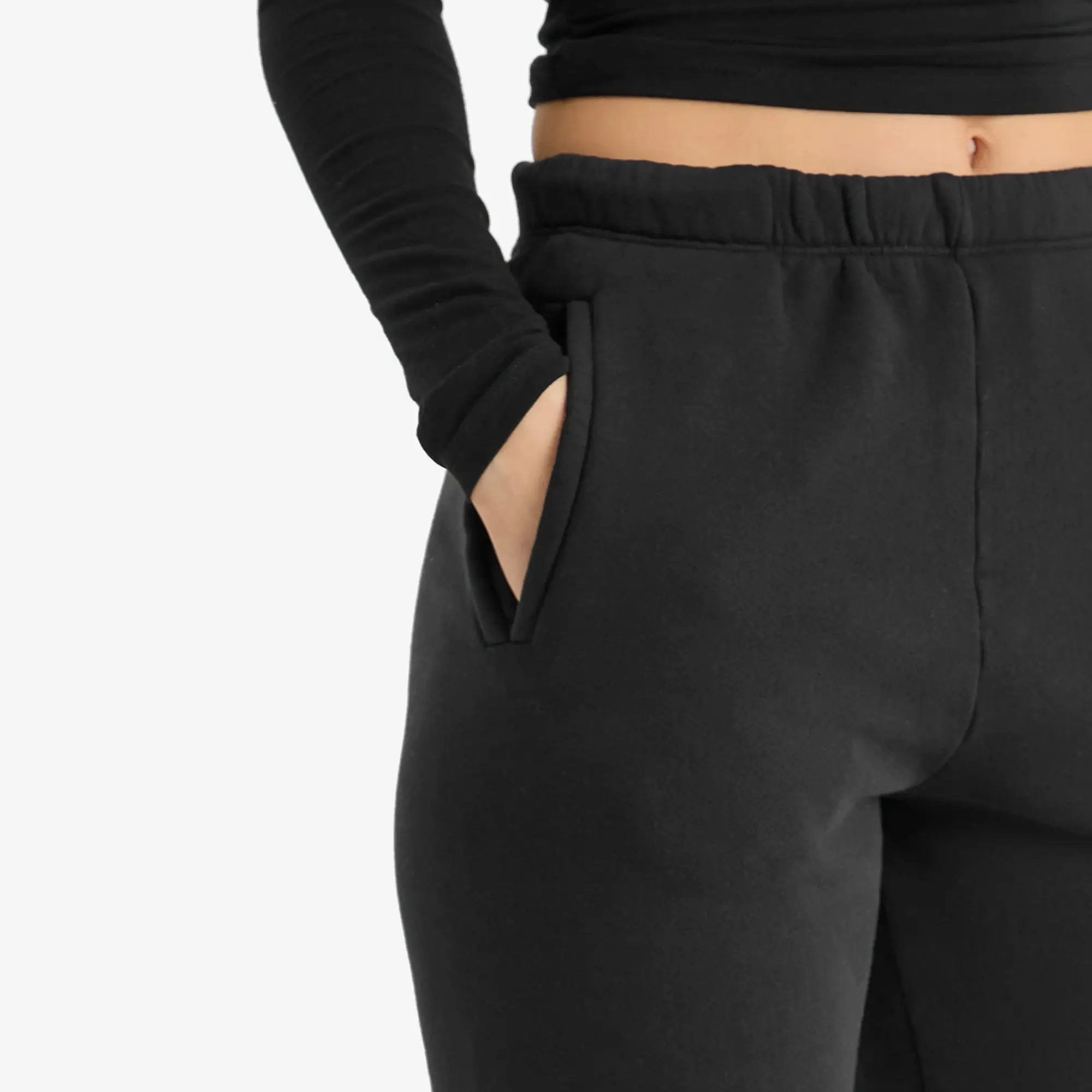 Joah Brown Women's Empire Sweatpants Black