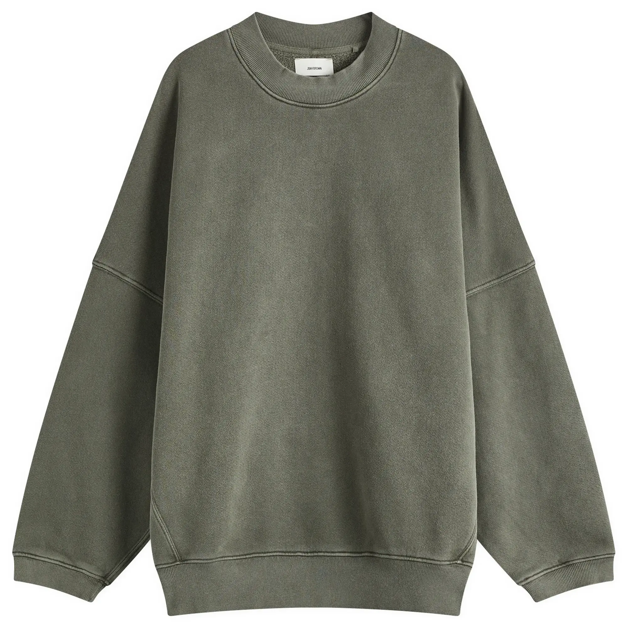 Joah Brown Women's Oversized Crew Sweatshirt Washed Sage