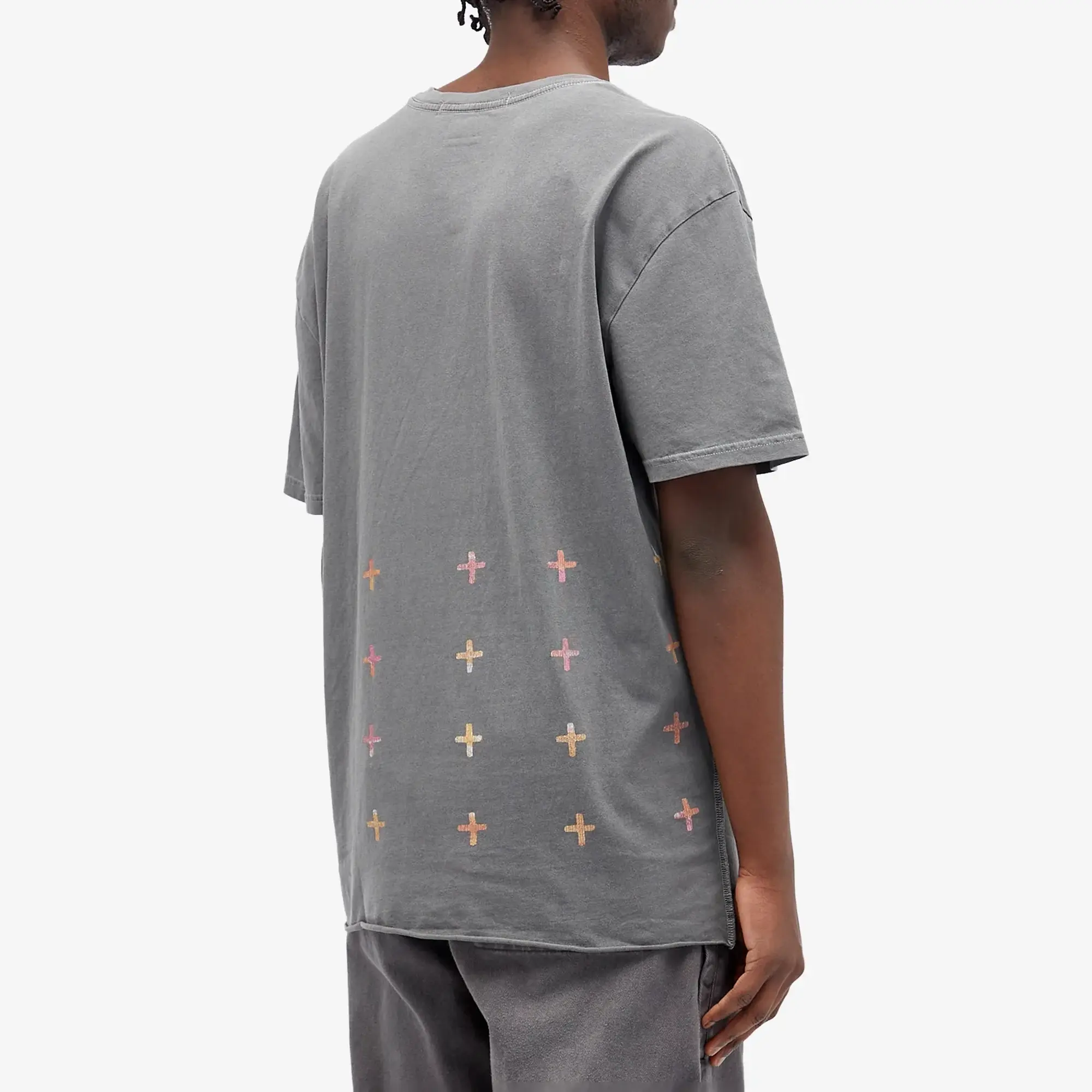 Ksubi Men's World Order Biggie T-Shirt Charcoal