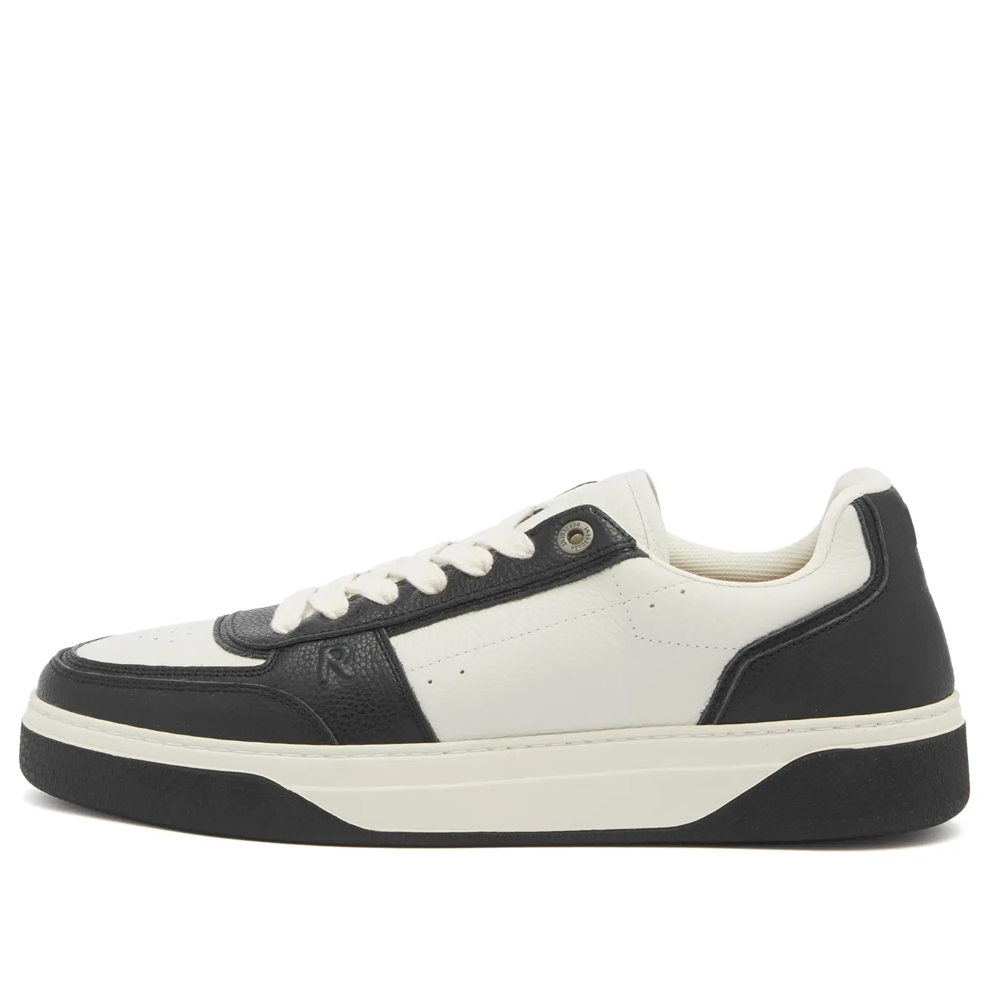 Represent Men's Initial Sneaker Black/Vintage White