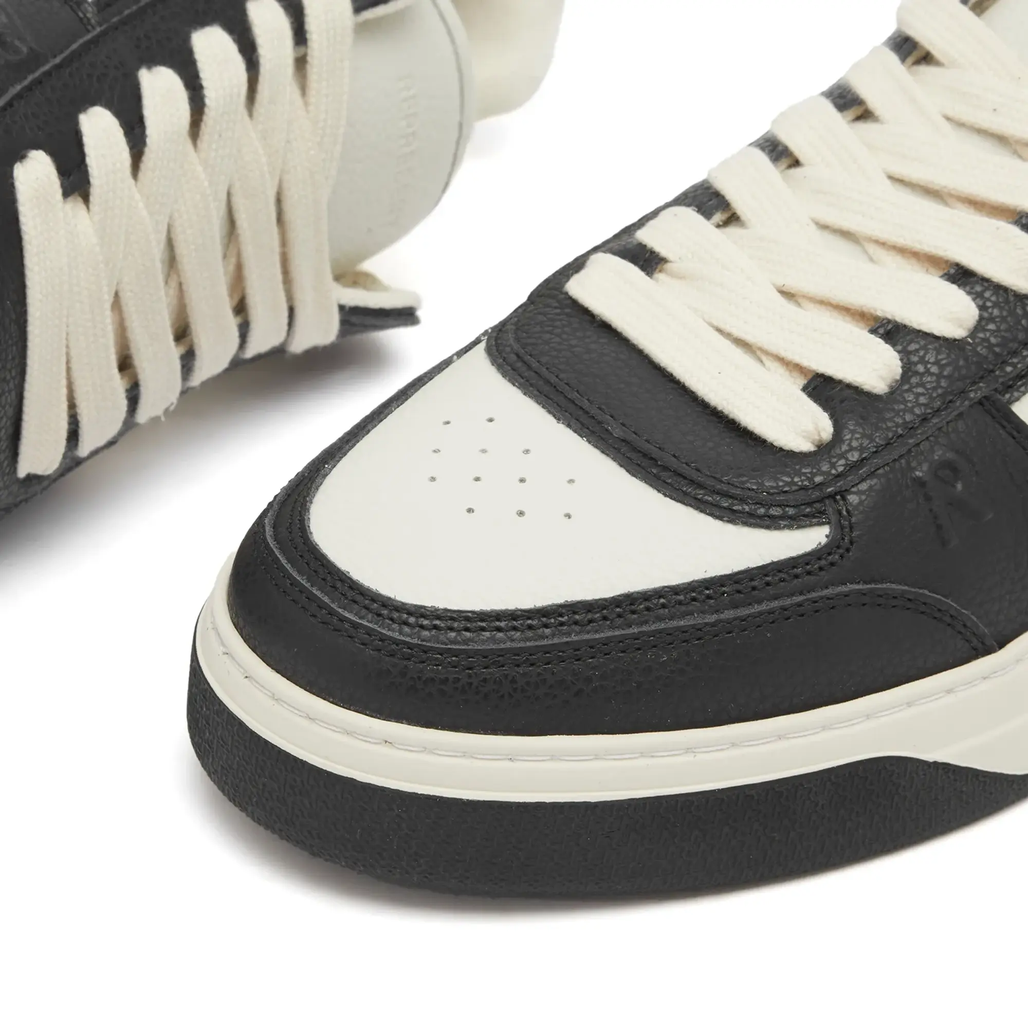 Represent Men's Initial Sneaker Black/Vintage White