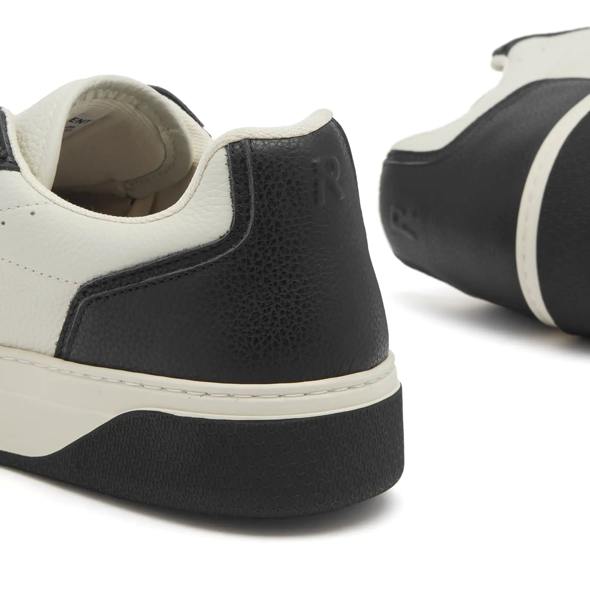 Represent Men's Initial Sneaker Black/Vintage White