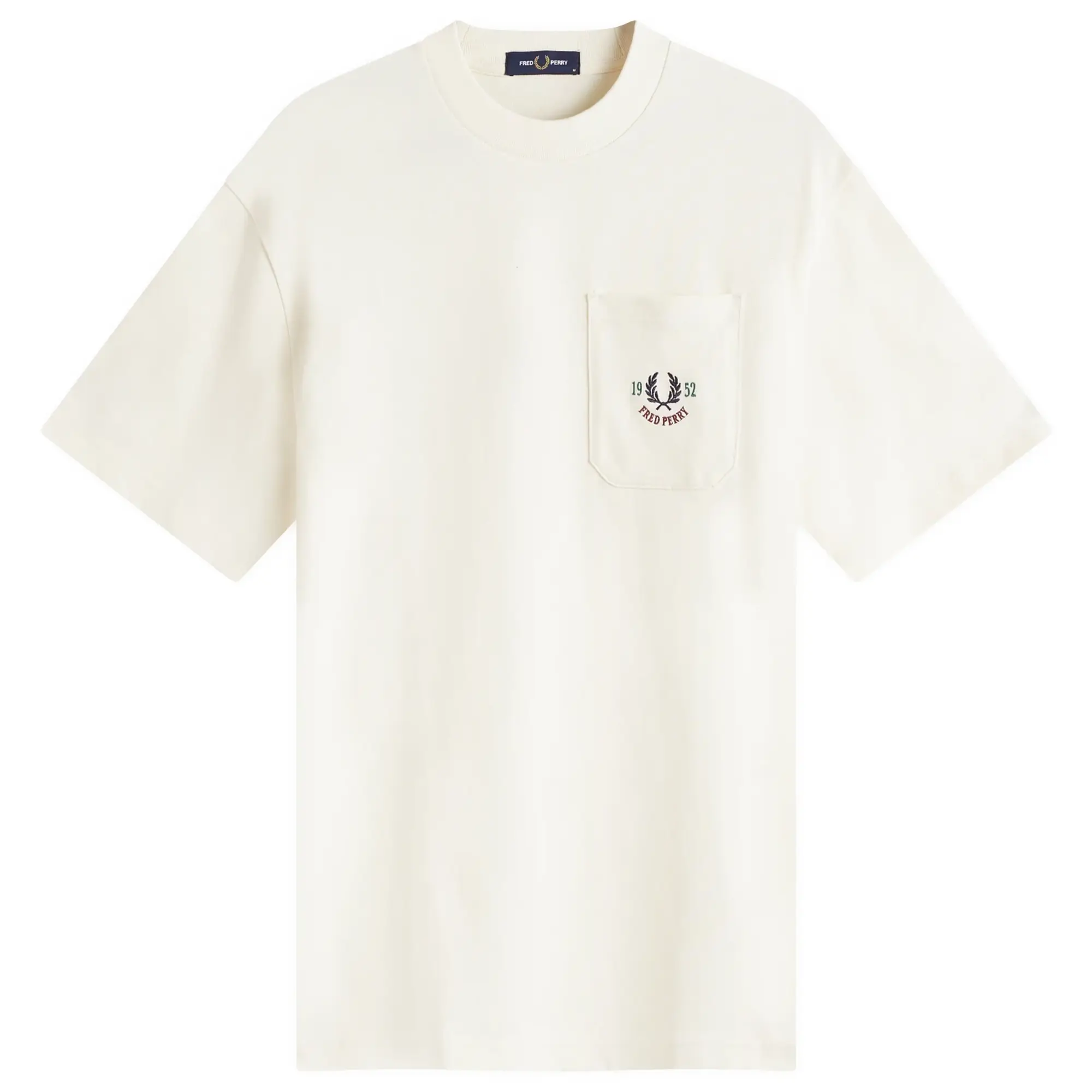 Fred Perry Men's Relaxed 1952 T-Shirt Ecru