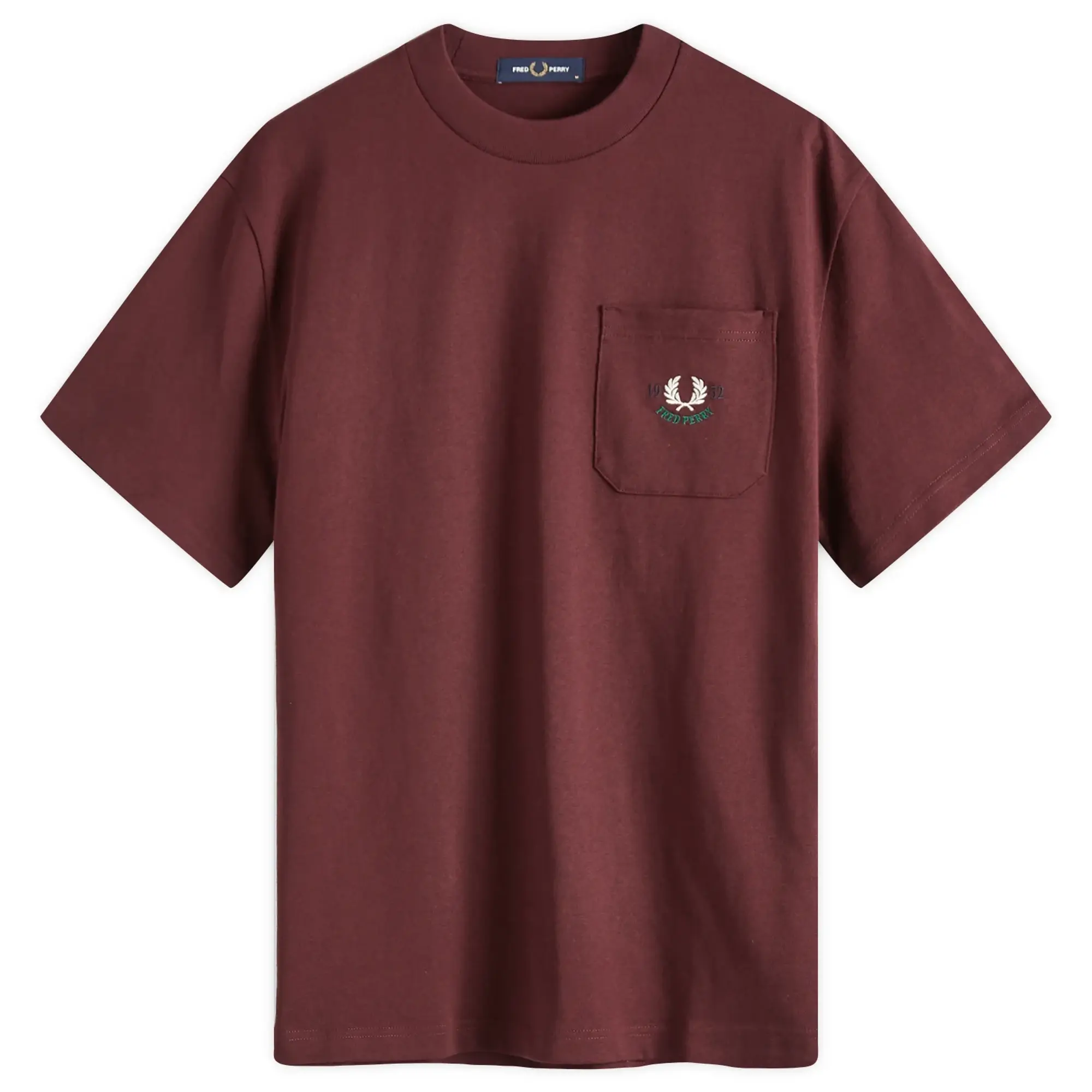 Fred Perry Men's Relaxed 1952 T-Shirt Oxblood