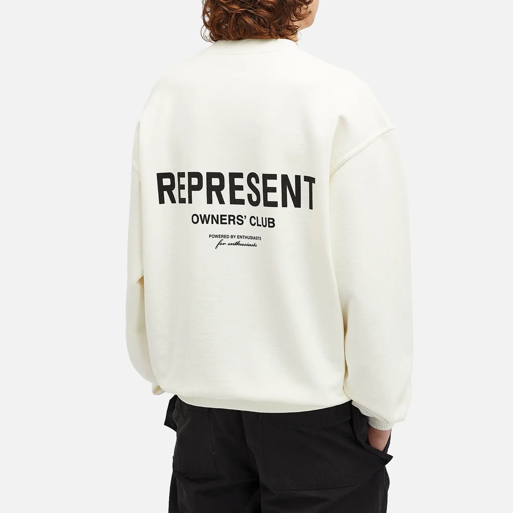 Represent Men's Owners Club Sweater Flat White